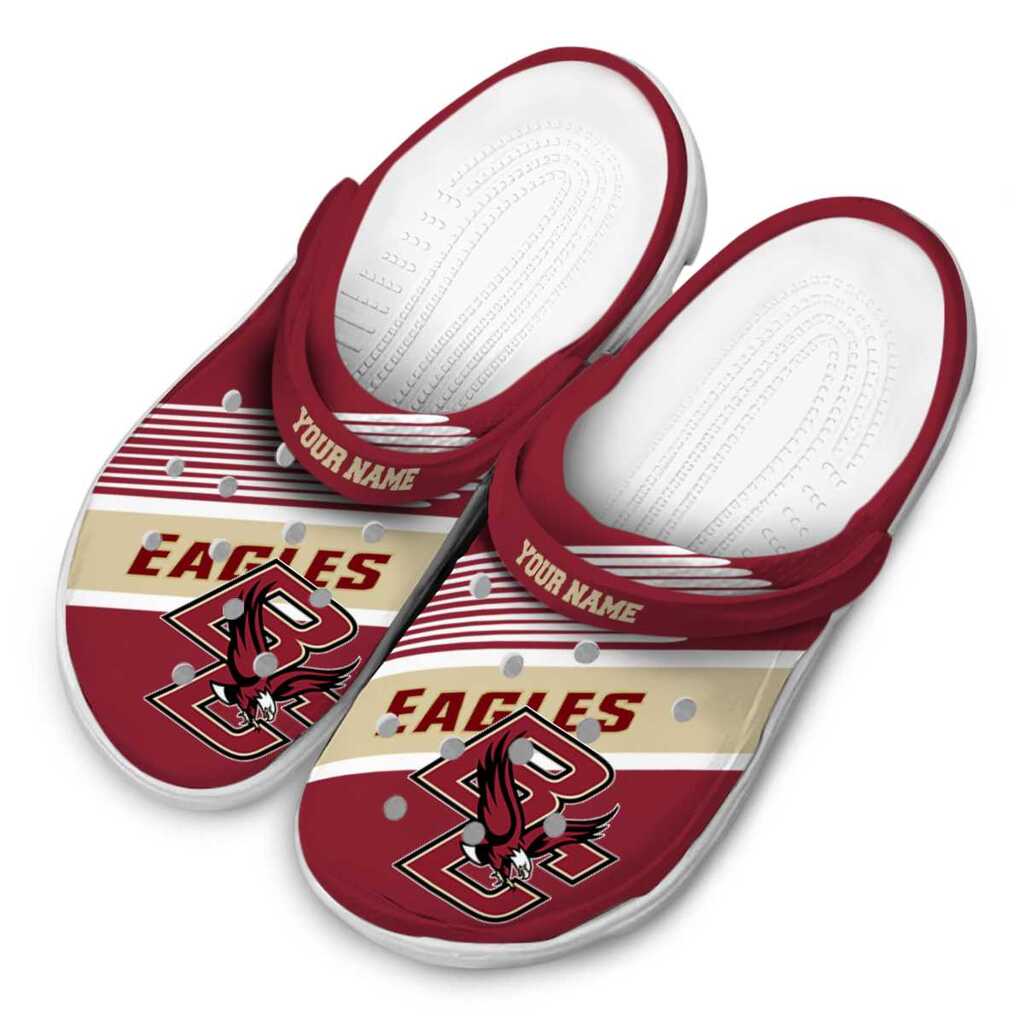 Custom Boston College Eagles Vibrant Dual-Tone ClogTVC1801778 - Image 4