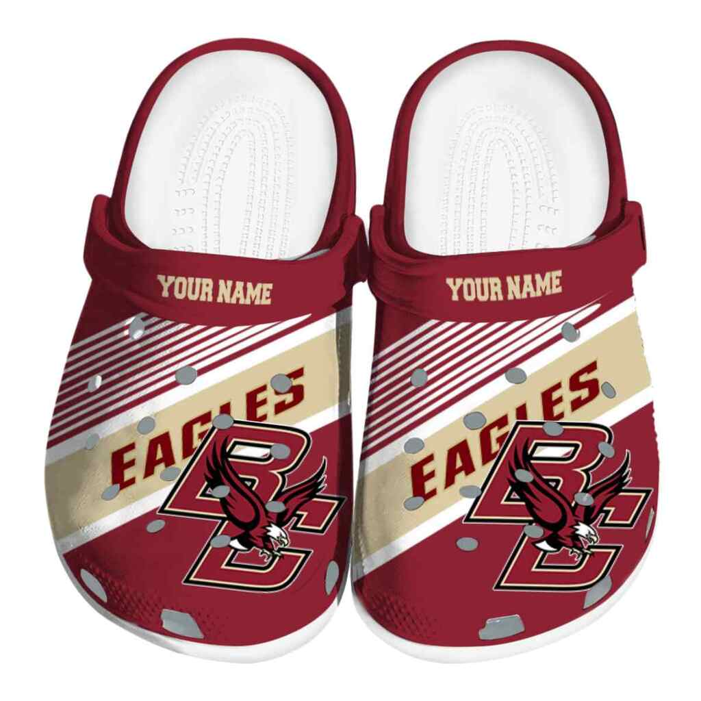 Custom Boston College Eagles Vibrant Dual-Tone ClogTVC1801778