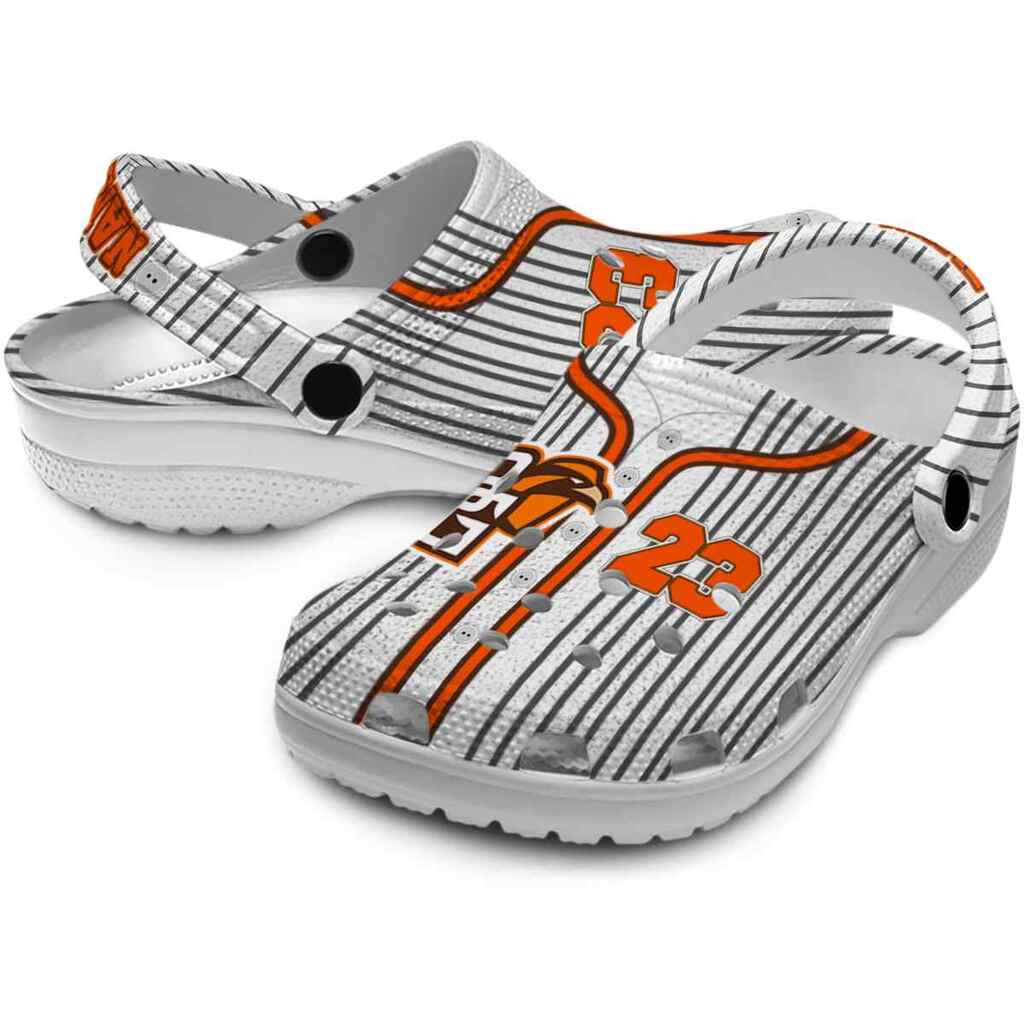 Custom Bowling Green Falcons Pinstripe Pattern ClogTVC1801749 - Image 3