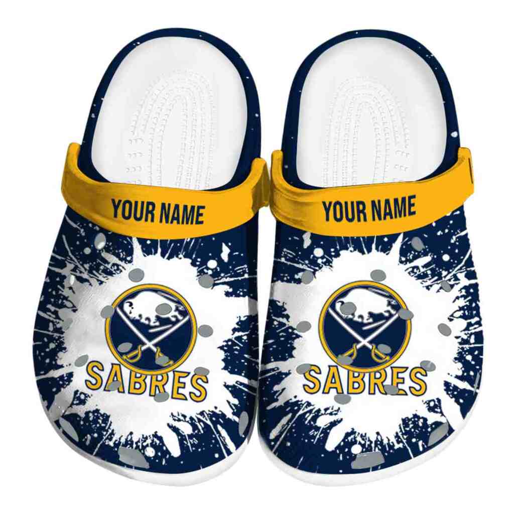 Custom Buffalo Sabres Splash Art ClogTVC1801860