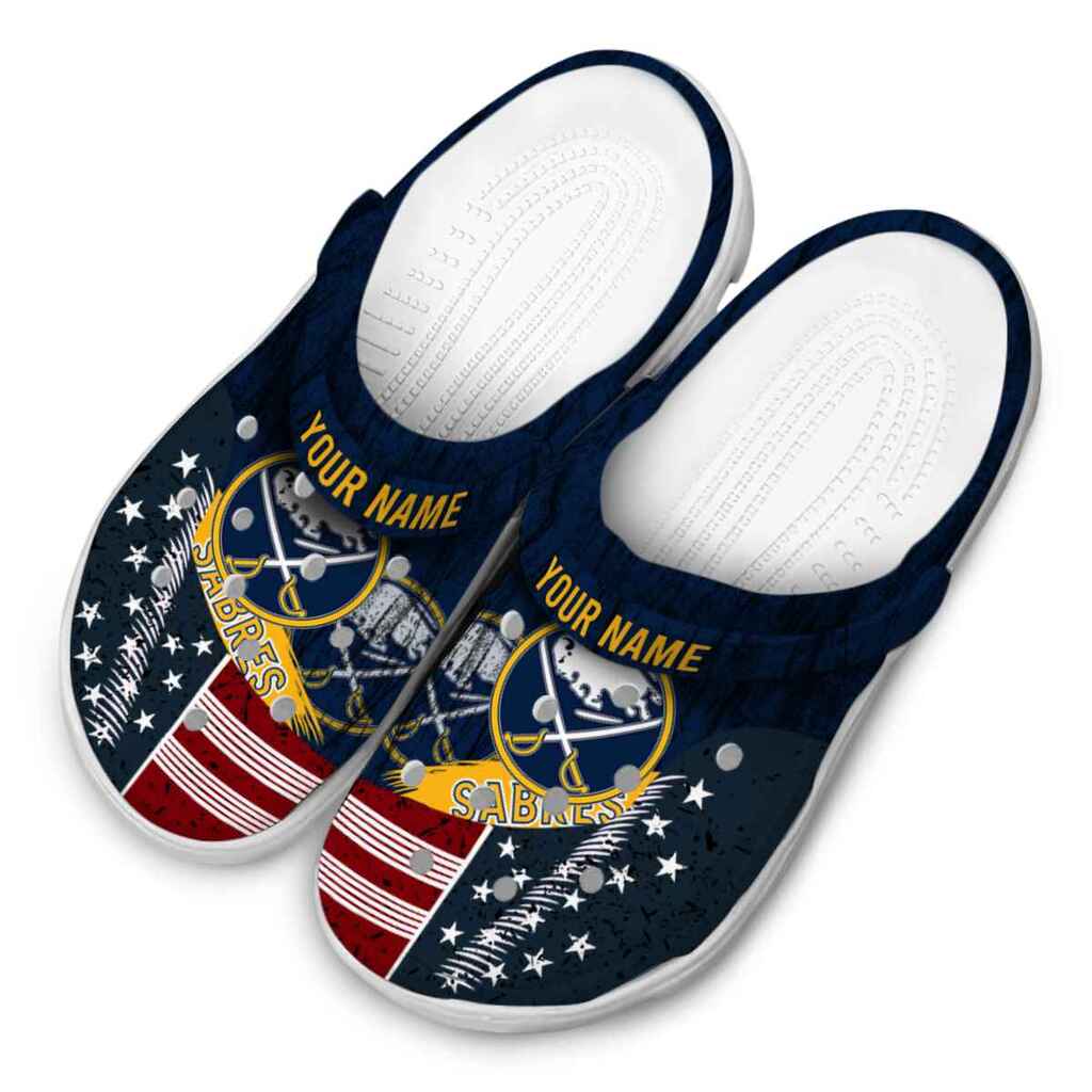 Custom Buffalo Sabres Star-Spangled Side Pattern ClogTVC1801859 - Image 4