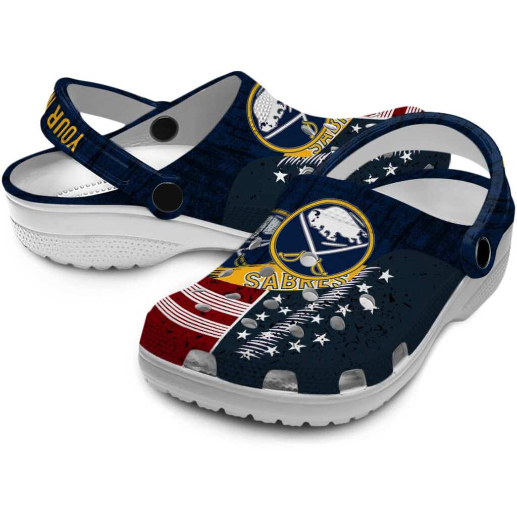 Custom Buffalo Sabres Star-Spangled Side Pattern ClogTVC1801859 - Image 3