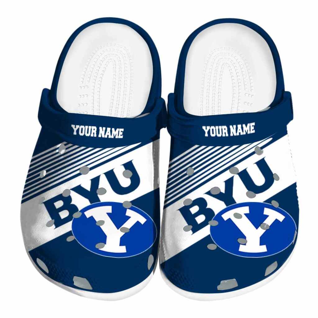 Custom BYU Cougars Vibrant Dual-Tone ClogTVC1801779