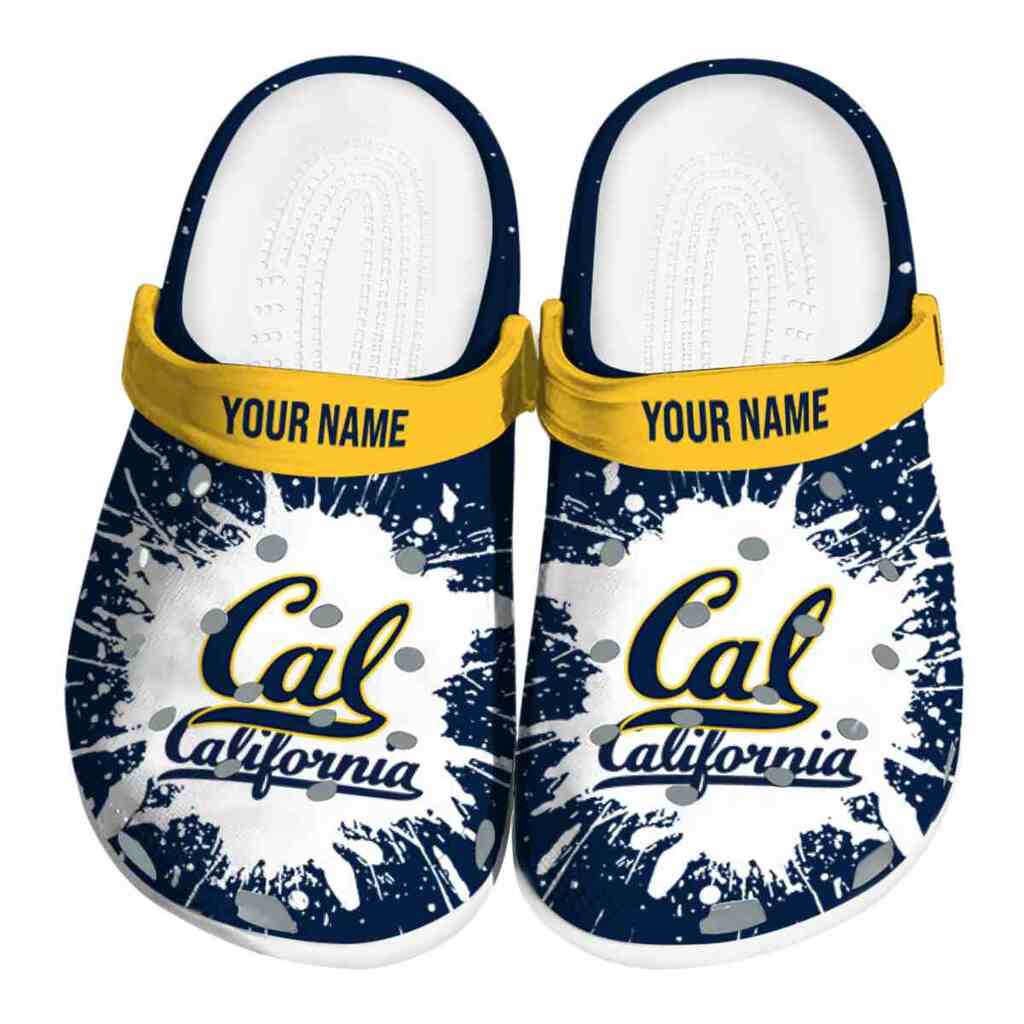 Custom California Golden Bears Splash Art ClogTVC1801747