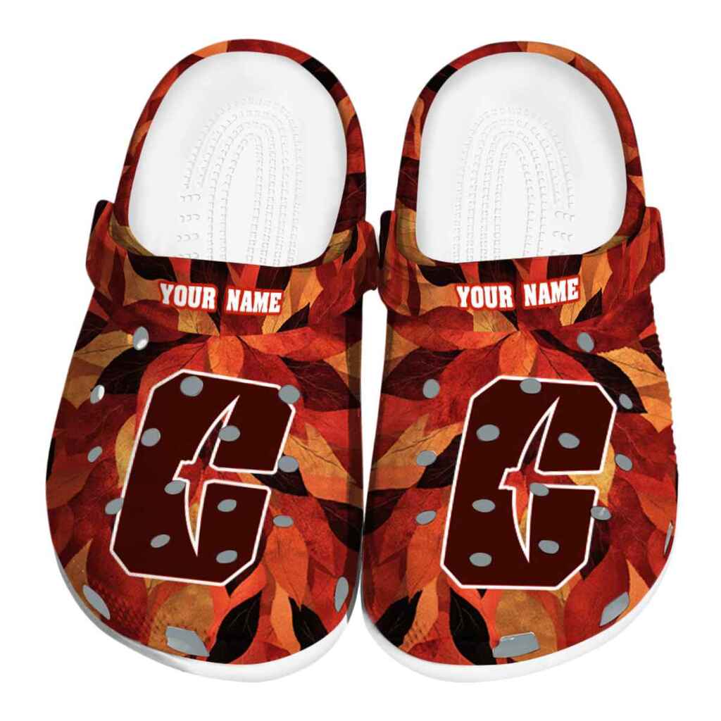 Custom Charlotte 49ers Autumn Leaves ClogTVC1801754