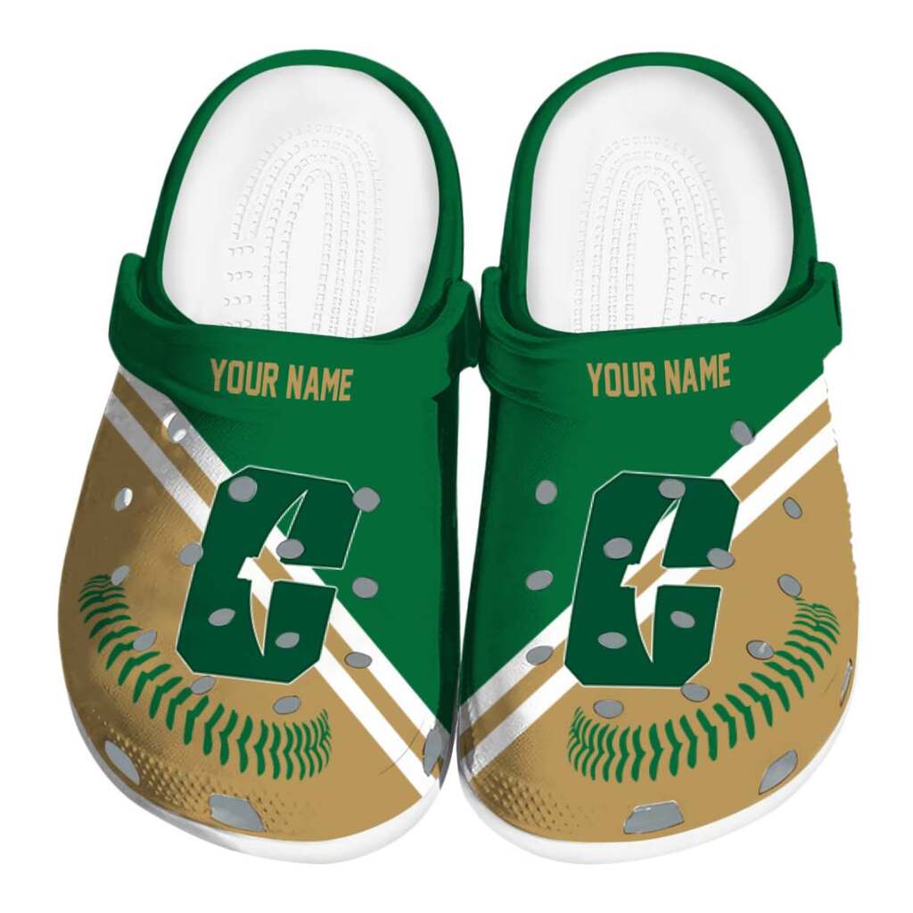 Custom Charlotte 49ers Baseball Motif ClogTVC1801801