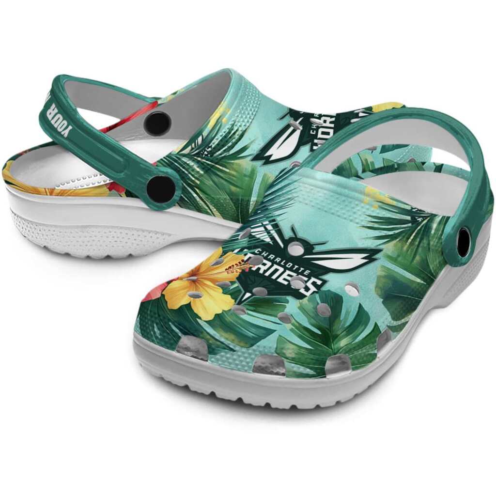 Custom Charlotte Hornets Tropical Vibes ClogTVC1801682 - Image 3