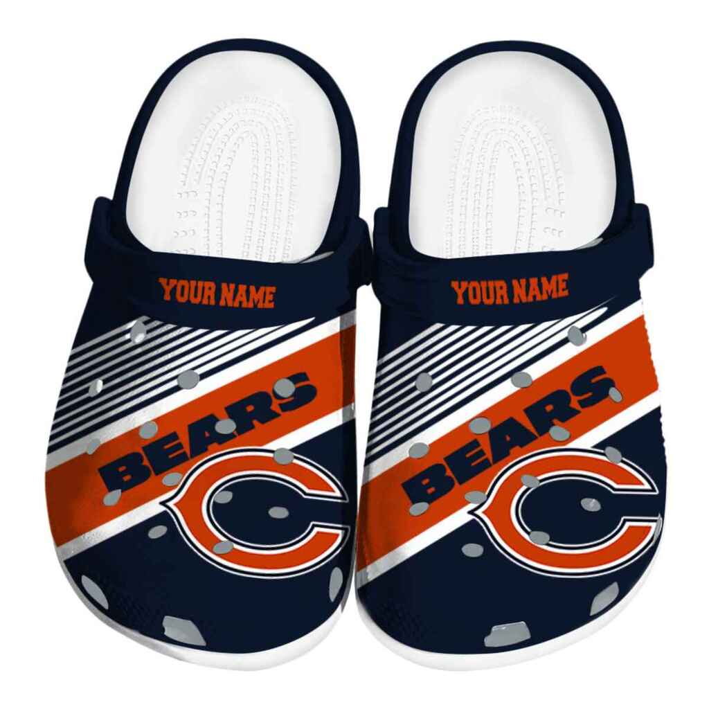 Custom Chicago Bears Vibrant Dual-Tone ClogTVC1801192