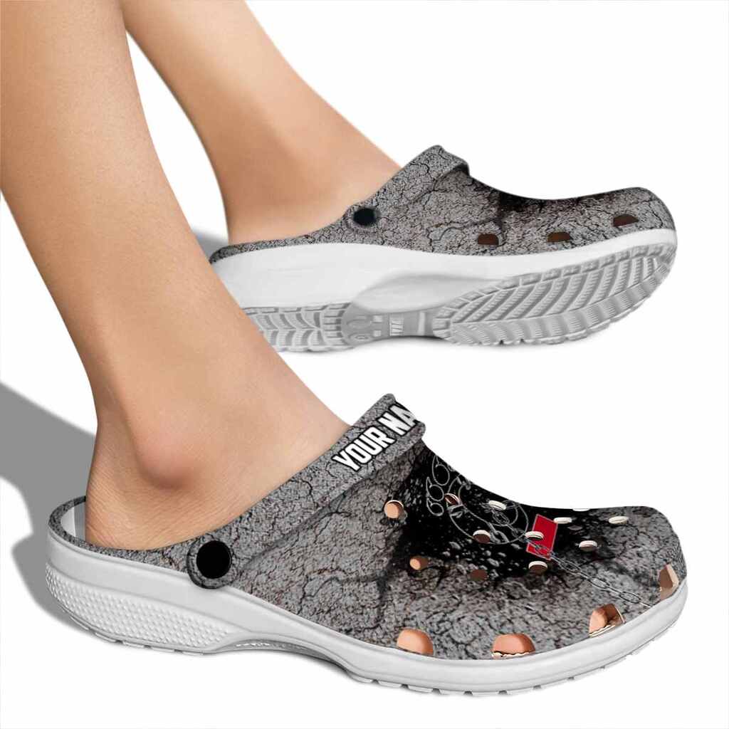 Custom Cincinnati Bearcats Cracked Ground Texture ClogTVC1801747 - Image 2