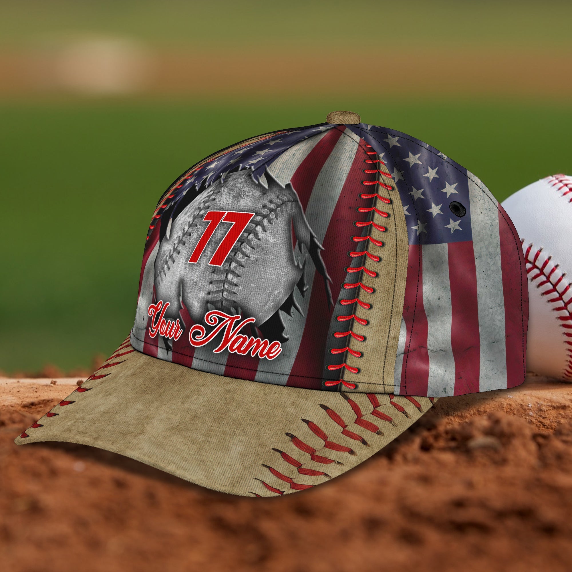 Custom Classic Baseball Cap - Personalized Name Trucker Hats Custom Hats Gifts For Men & Women