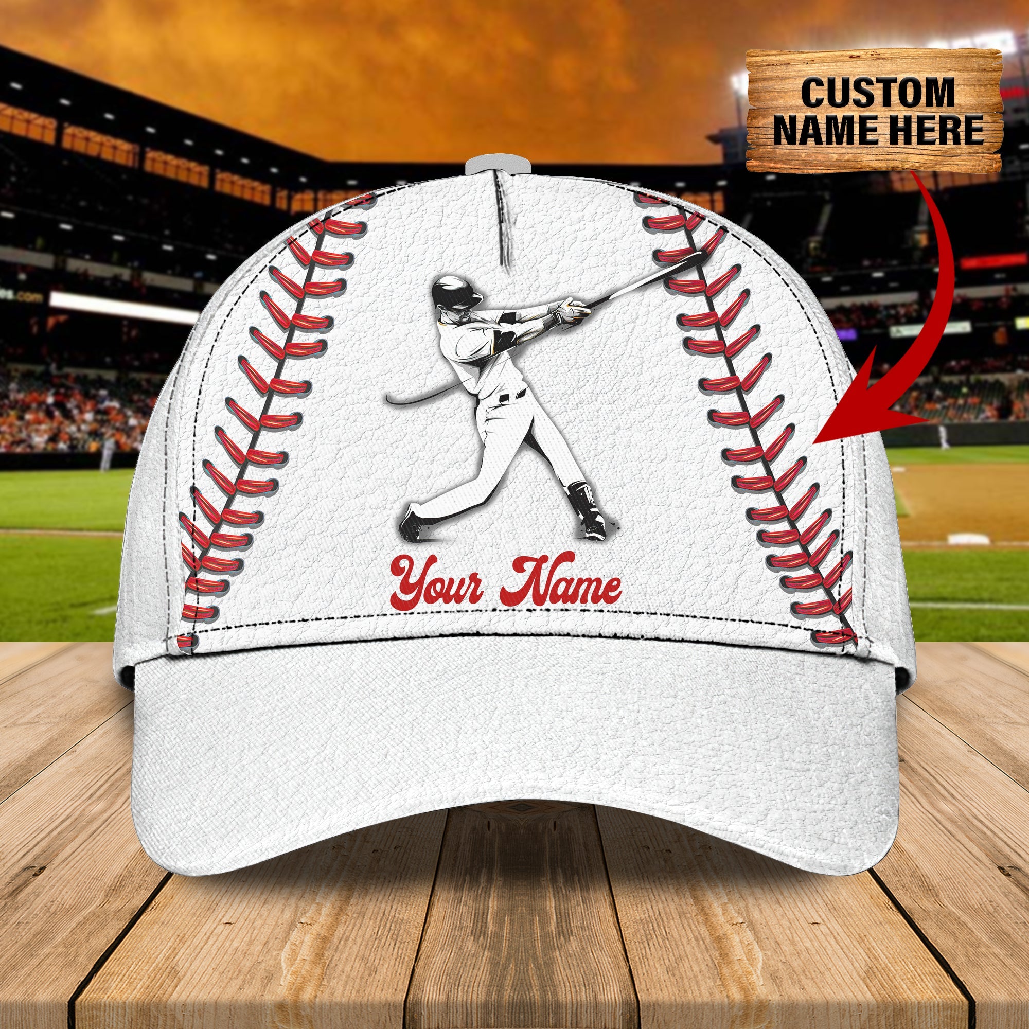 Custom Classic Baseball Cap - Personalized Name Trucker Hats Custom Hats Gifts For Men & Women
