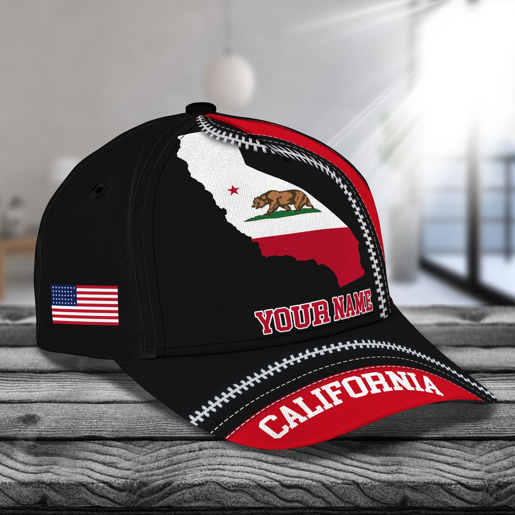 Custom Classic Cap California Hat Personalized Name Cap Trucker Hats Custom Hats Gifts For Men & Women