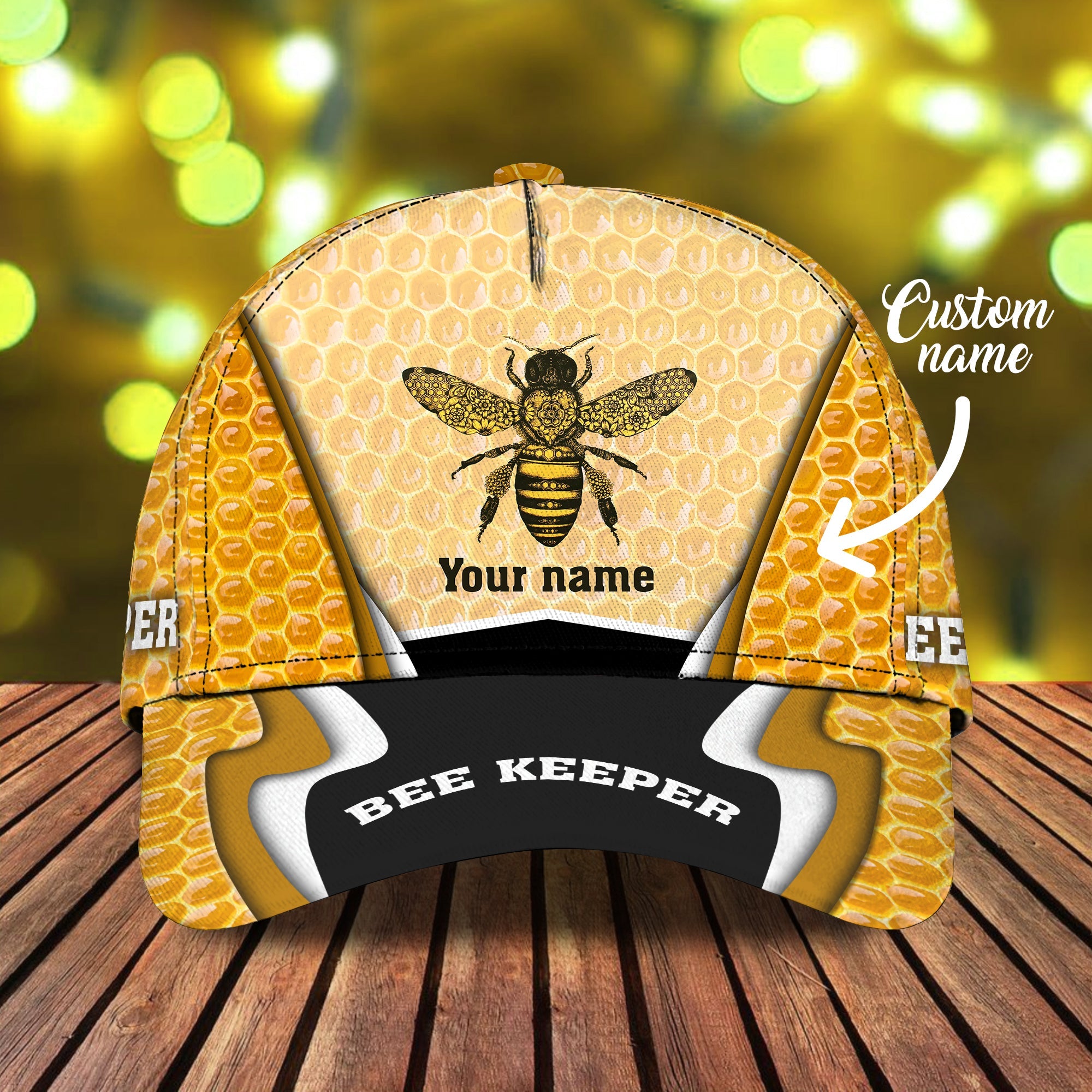 Custom Classic Cap For Beekeepers Trucker Hats Custom Hats Gifts For Men & Women