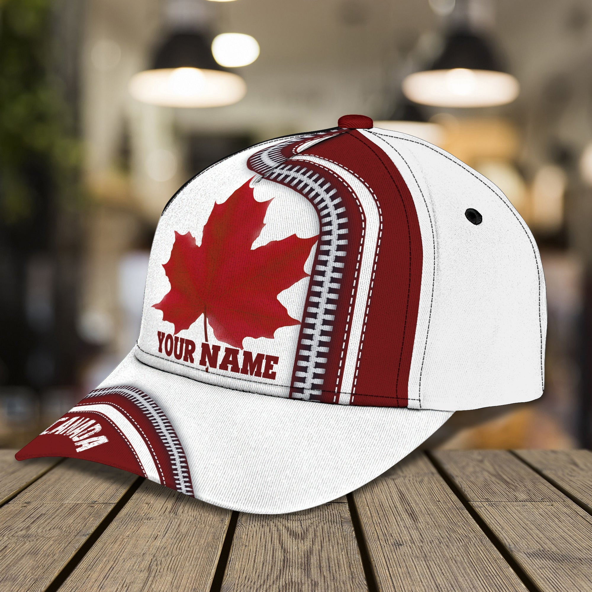 Custom Classic Cap - Personalized Canada Trucker Hats Custom Hats Gifts For Men & Women