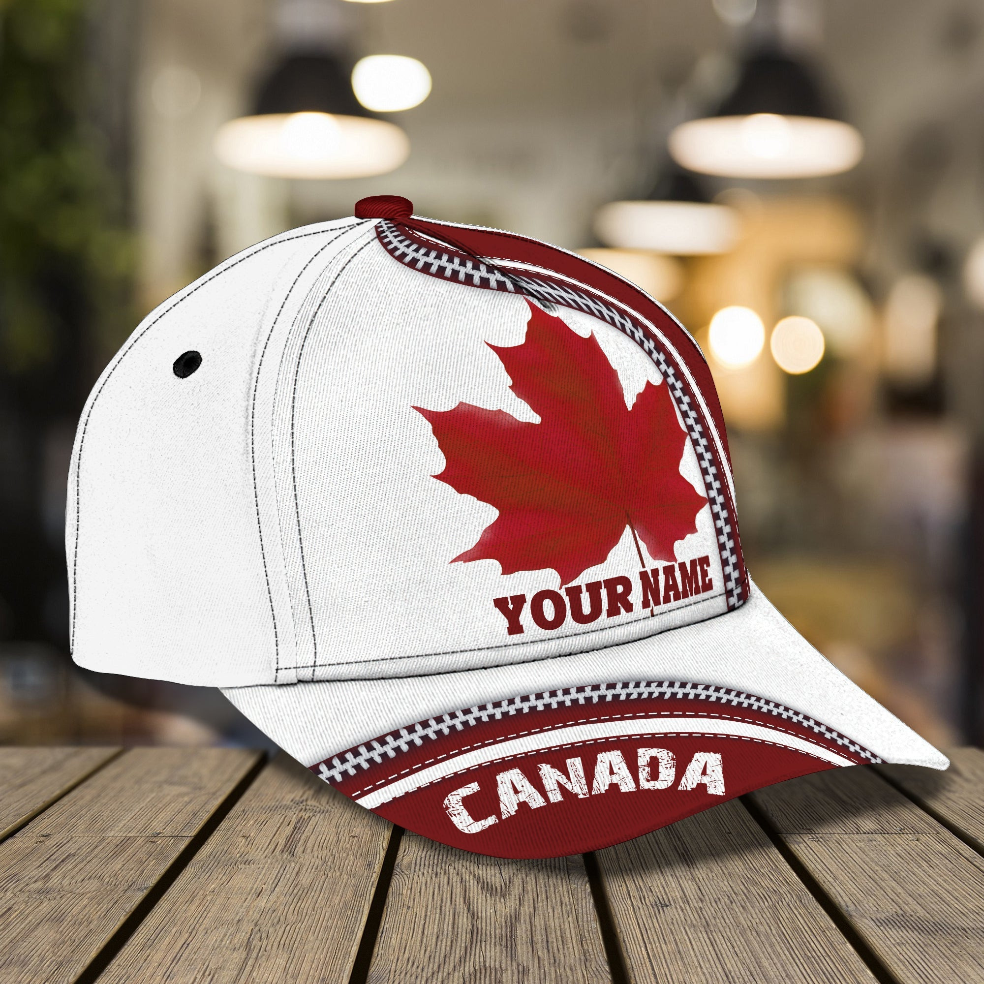 Custom Classic Cap - Personalized Canada Trucker Hats Custom Hats Gifts For Men & Women
