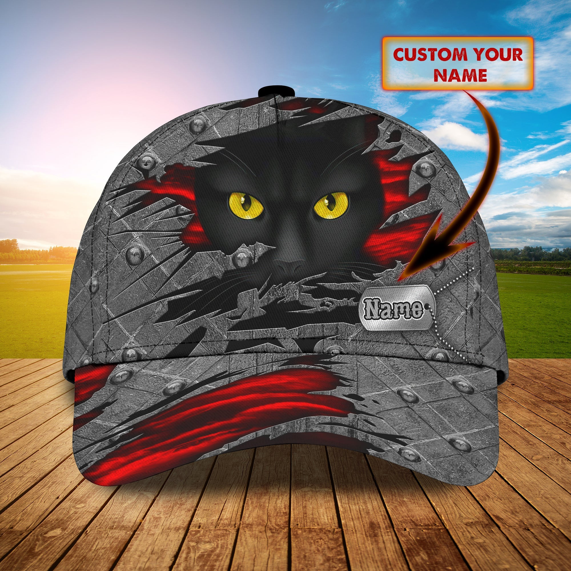 Custom Classic Cap - Personalized Cat Lover Gift Trucker Hats Custom Hats Gifts For Men & Women