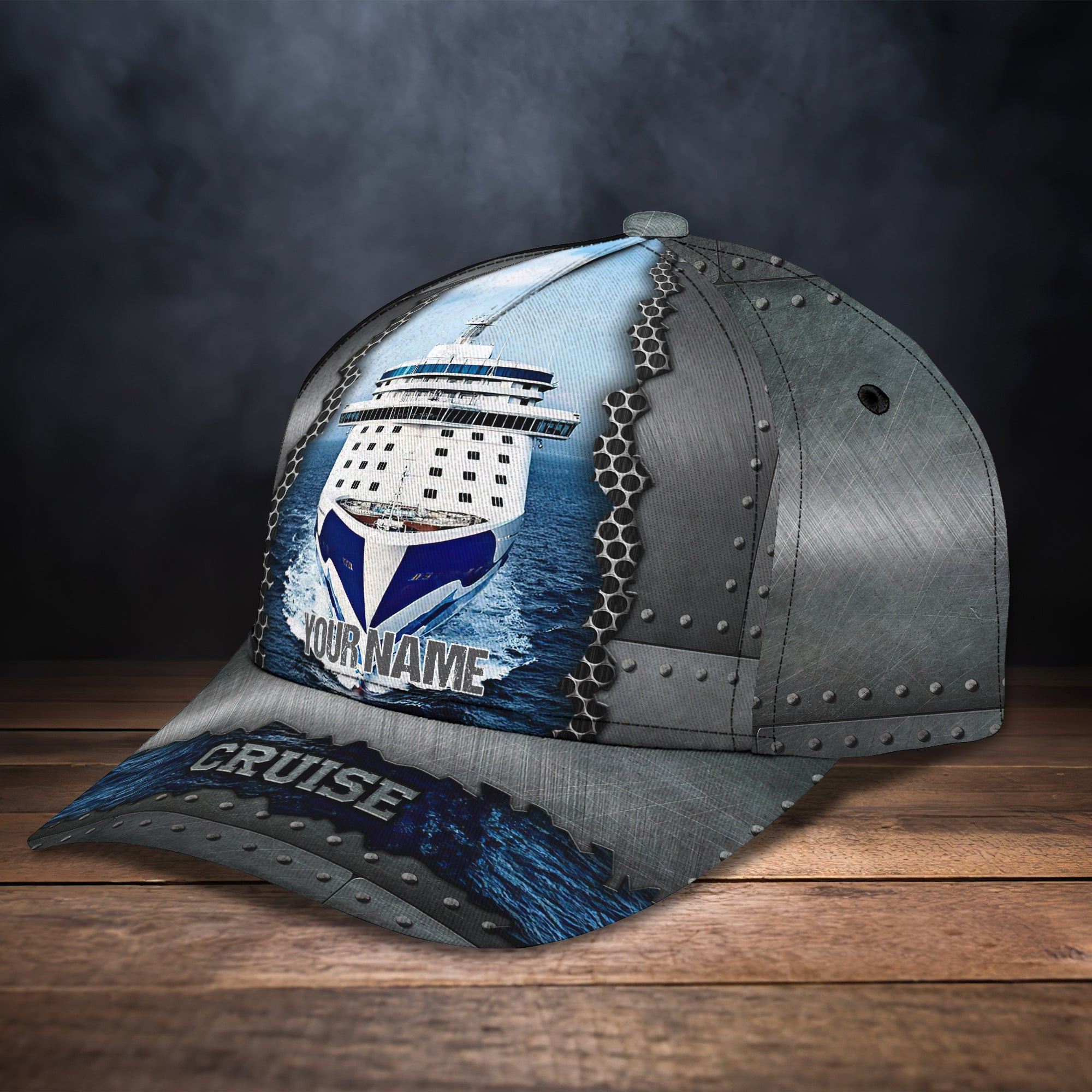 Custom Classic Cap - Personalized Cruise Hat - Hn Trucker Hats Custom Hats Gifts For Men & Women