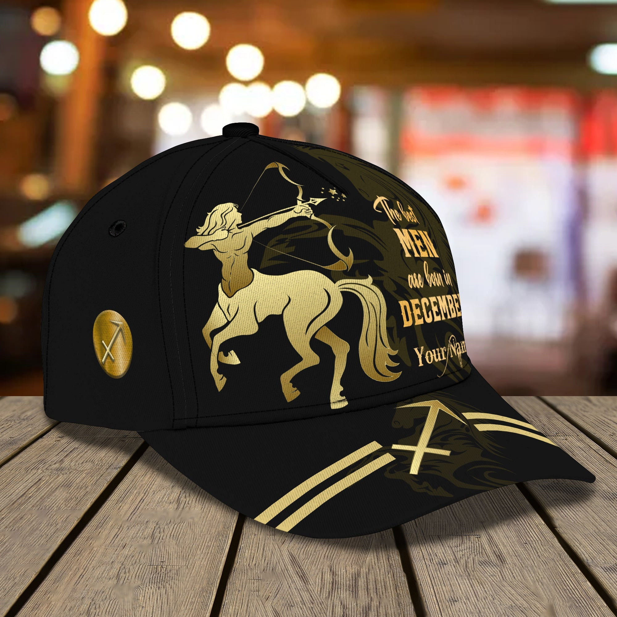 Custom Classic Cap - Personalized December Birthday Gift Trucker Hats Custom Hats Gifts For Men & Women
