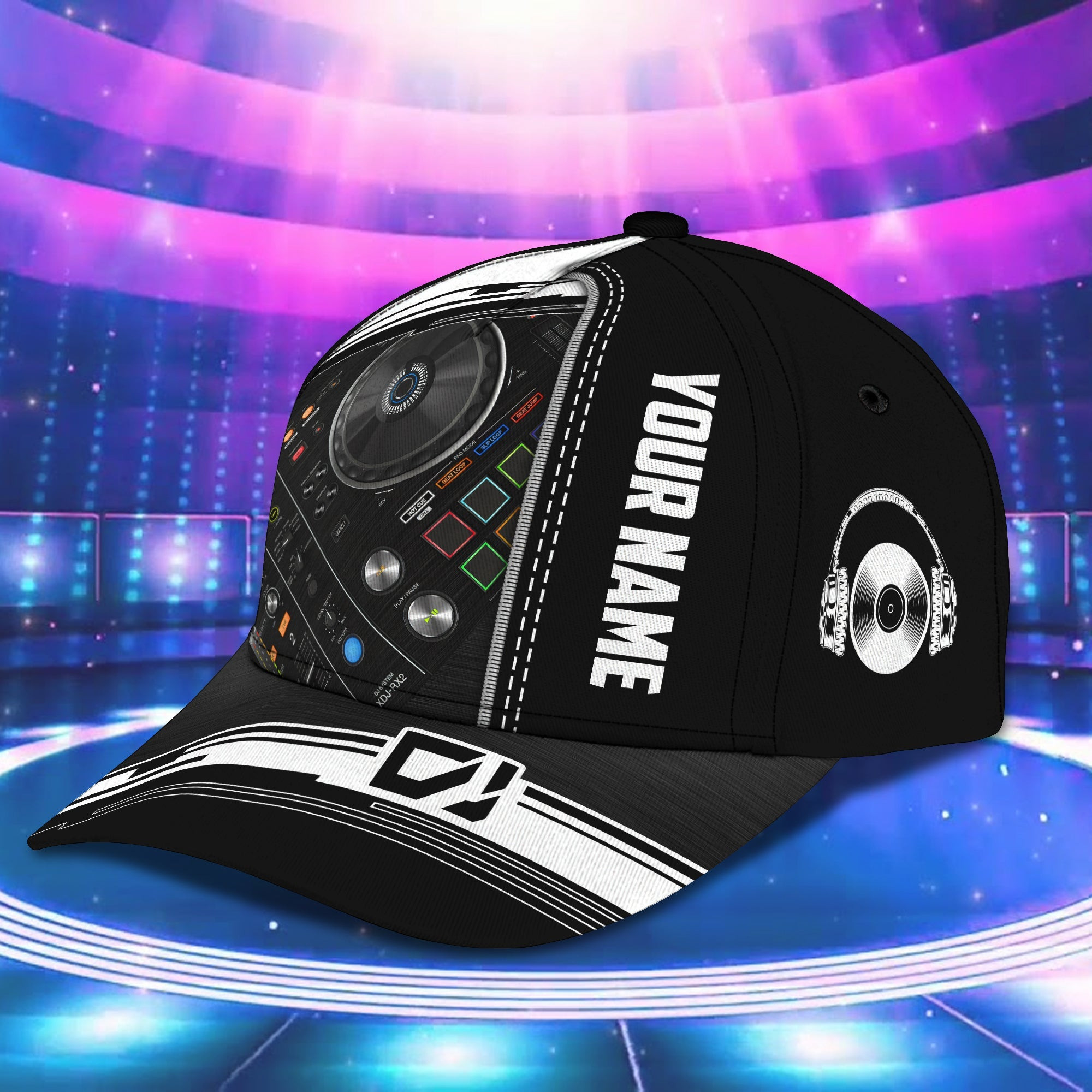 Custom Classic Cap - Personalized Dj Cap Trucker Hats Custom Hats Gifts For Men & Women