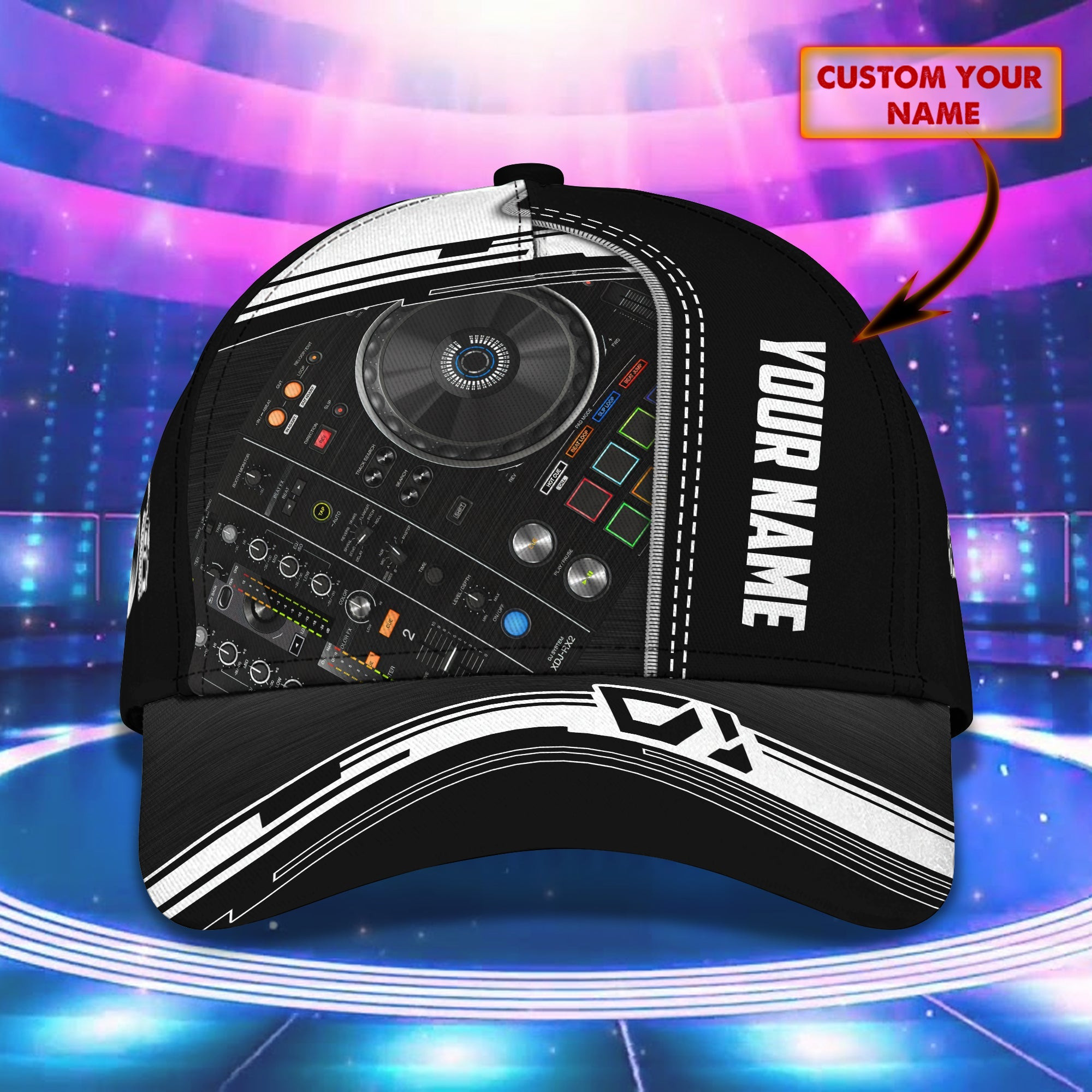 Custom Classic Cap - Personalized Dj Cap Trucker Hats Custom Hats Gifts For Men & Women