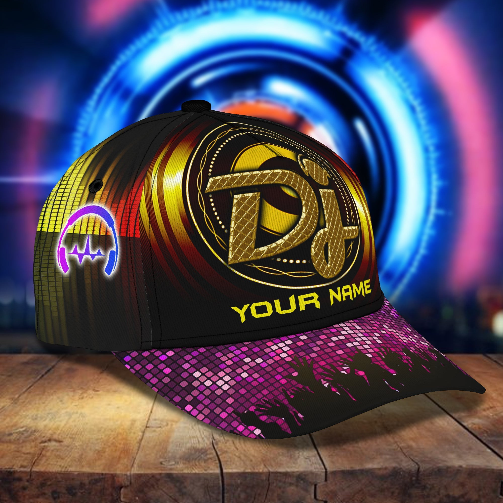 Custom Classic Cap - Personalized Dj Name  Hat Trucker Hats Custom Hats Gifts For Men & Women
