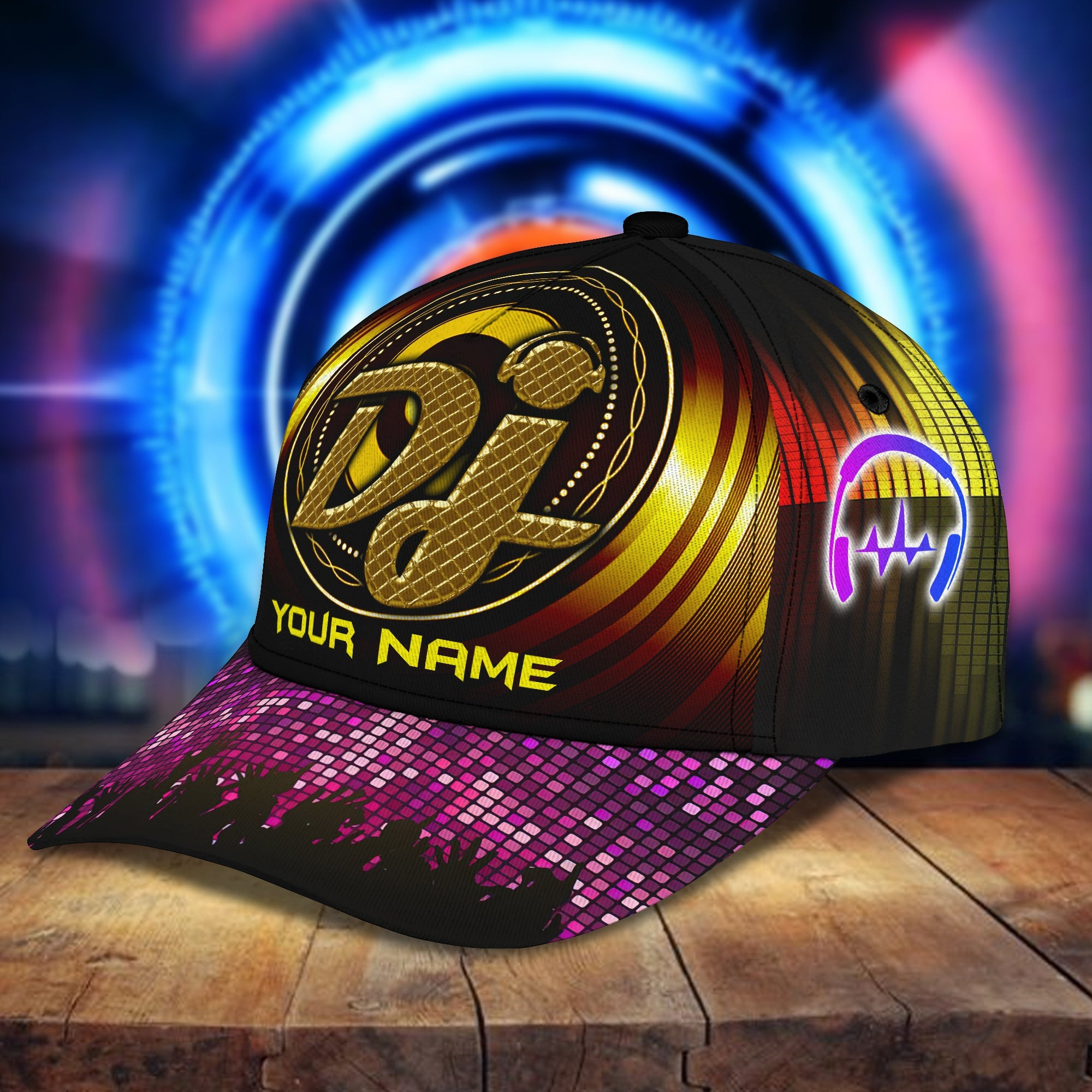 Custom Classic Cap - Personalized Dj Name  Hat Trucker Hats Custom Hats Gifts For Men & Women