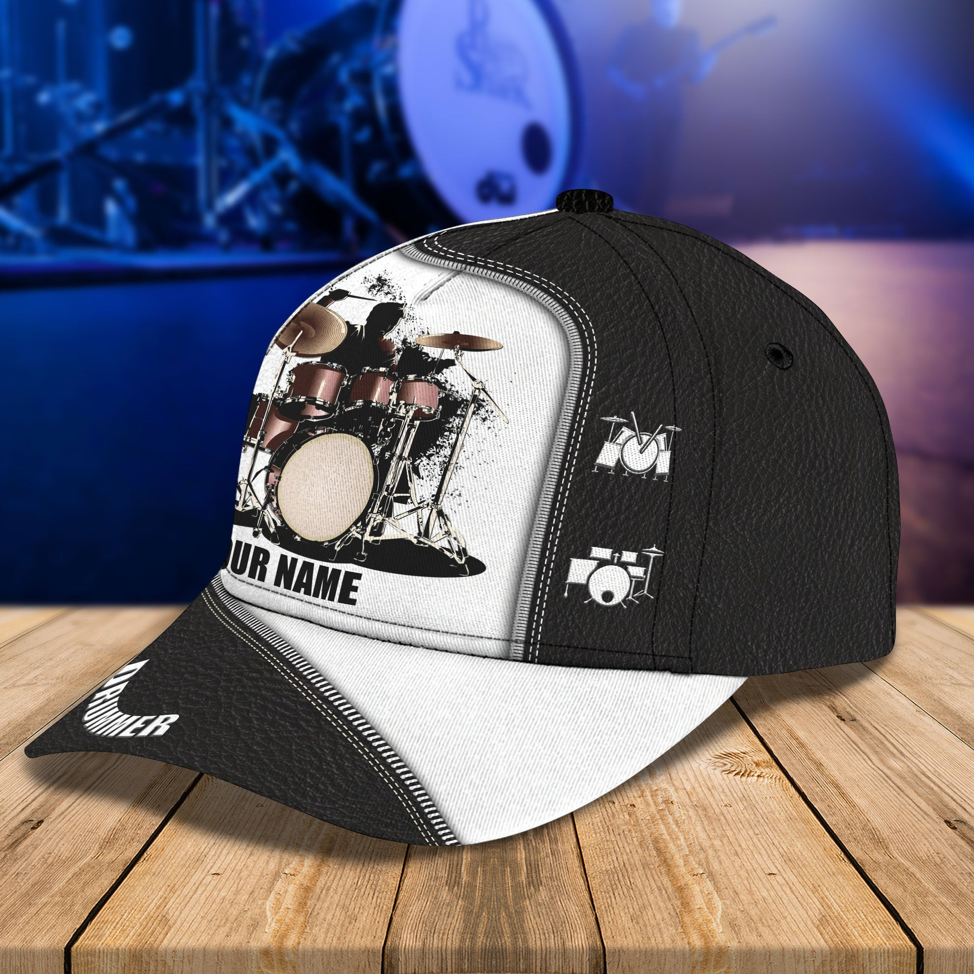Custom Classic Cap - Personalized Drum Hat Trucker Hats Custom Hats Gifts For Men & Women