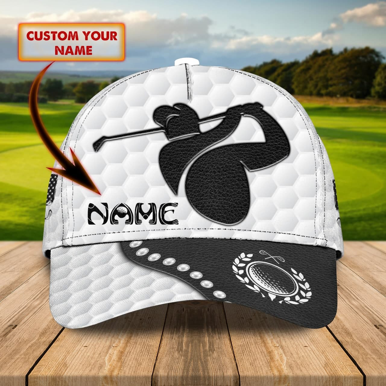 Custom Classic Cap - Personalized Gift For Golfers Trucker Hats Custom Hats Gifts For Men & Women