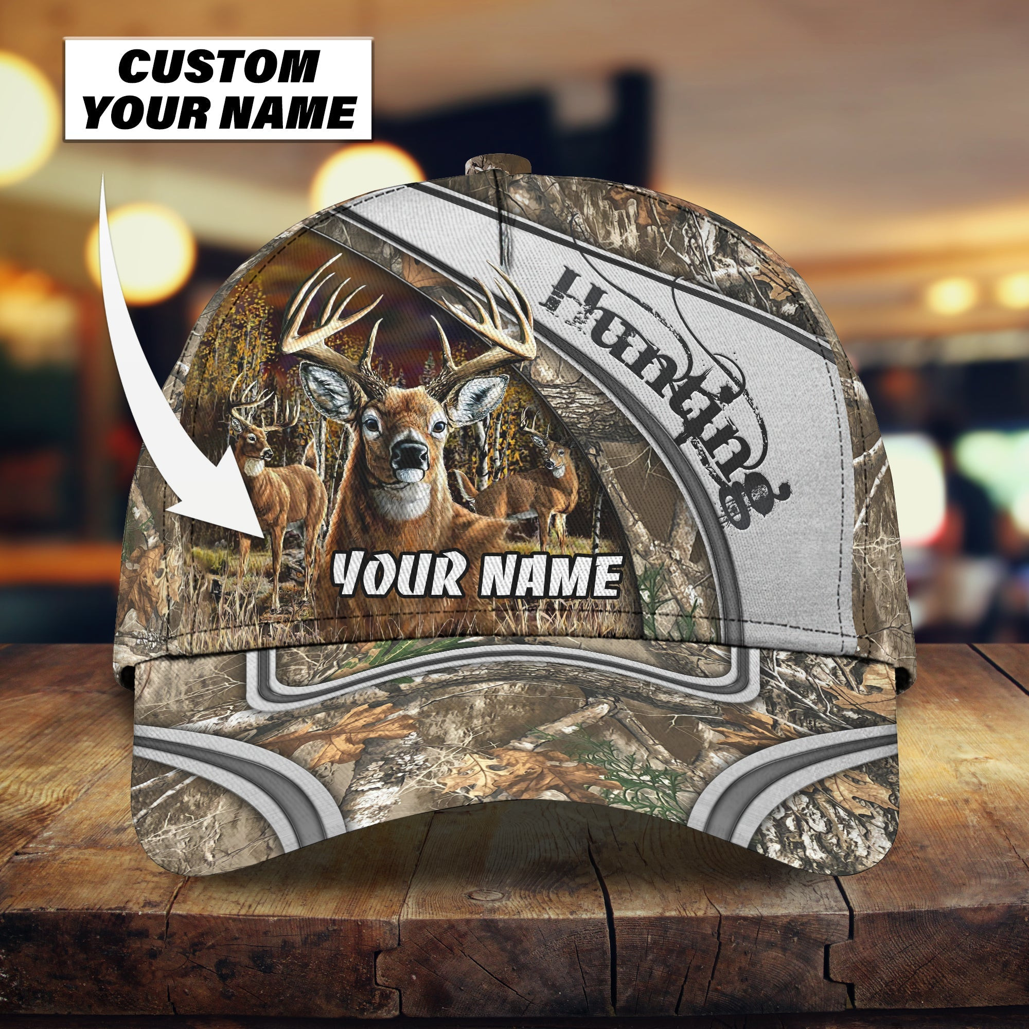 Custom Classic Cap - Personalized Gift For Hunting Enthusiasts Trucker Hats Custom Hats Gifts For Men & Women