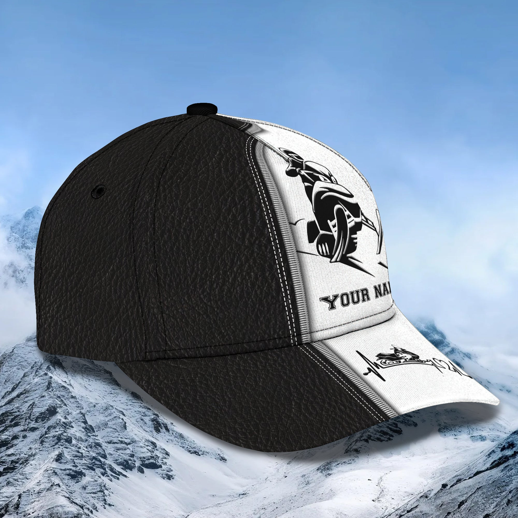 Custom Classic Cap - Personalized Gift For Snowmobile Enthusiasts Trucker Hats Custom Hats Gifts For Men & Women