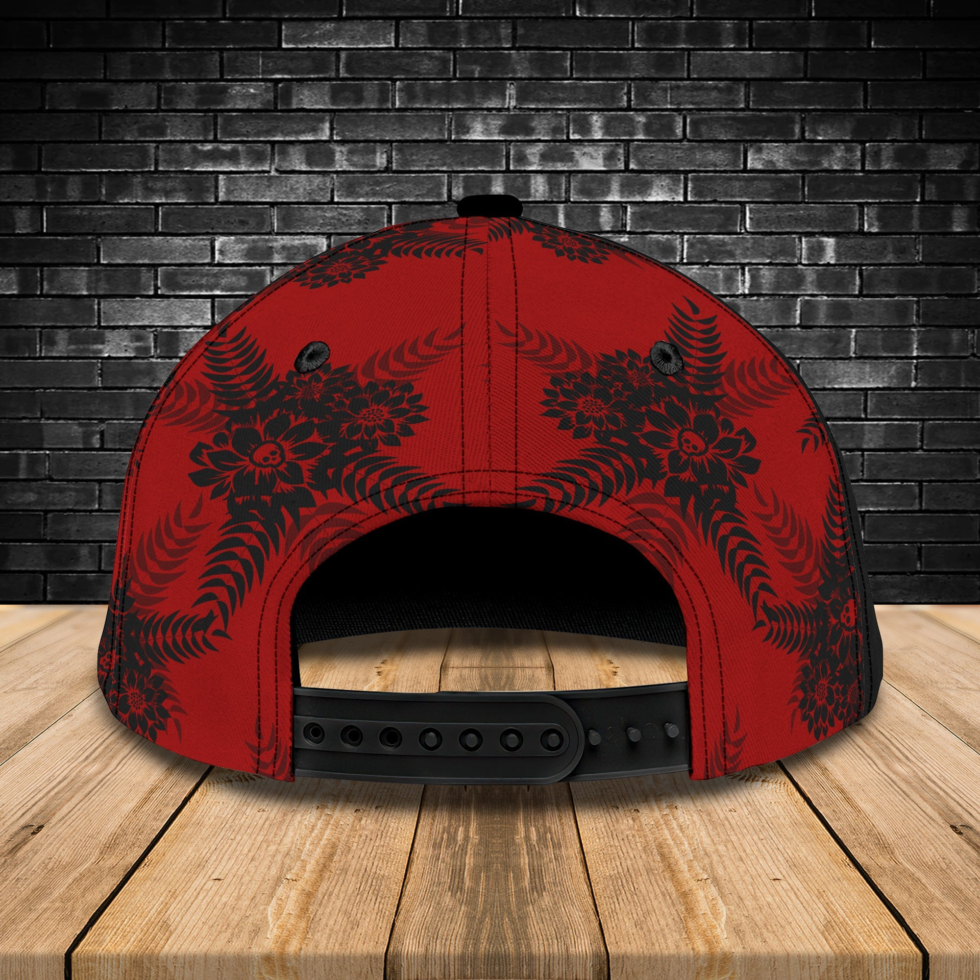 Custom Classic Cap - Personalized Girl Skull Design Trucker Hats Custom Hats Gifts For Men & Women