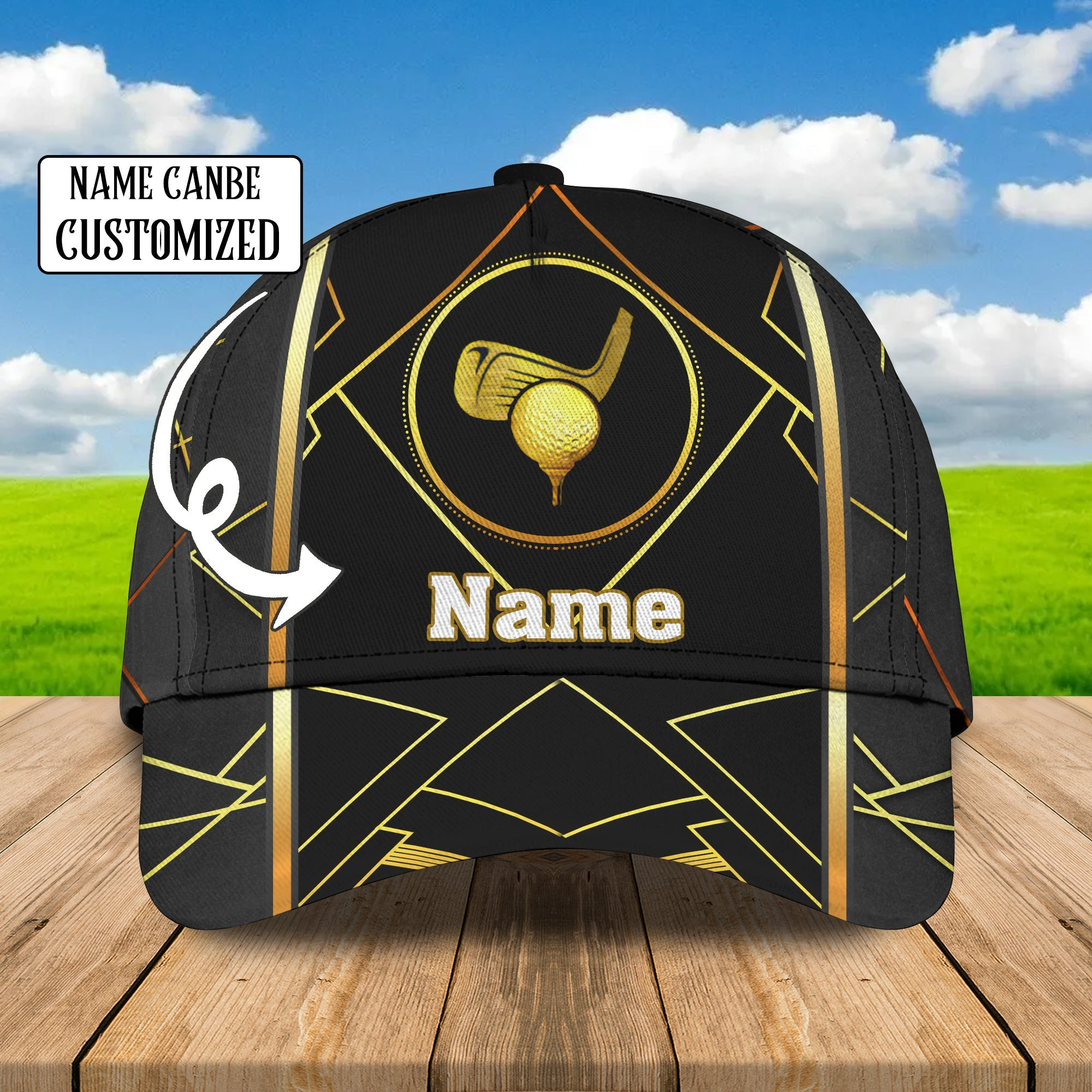 Custom Classic Cap - Personalized Golf Cap Trucker Hats Custom Hats Gifts For Men & Women