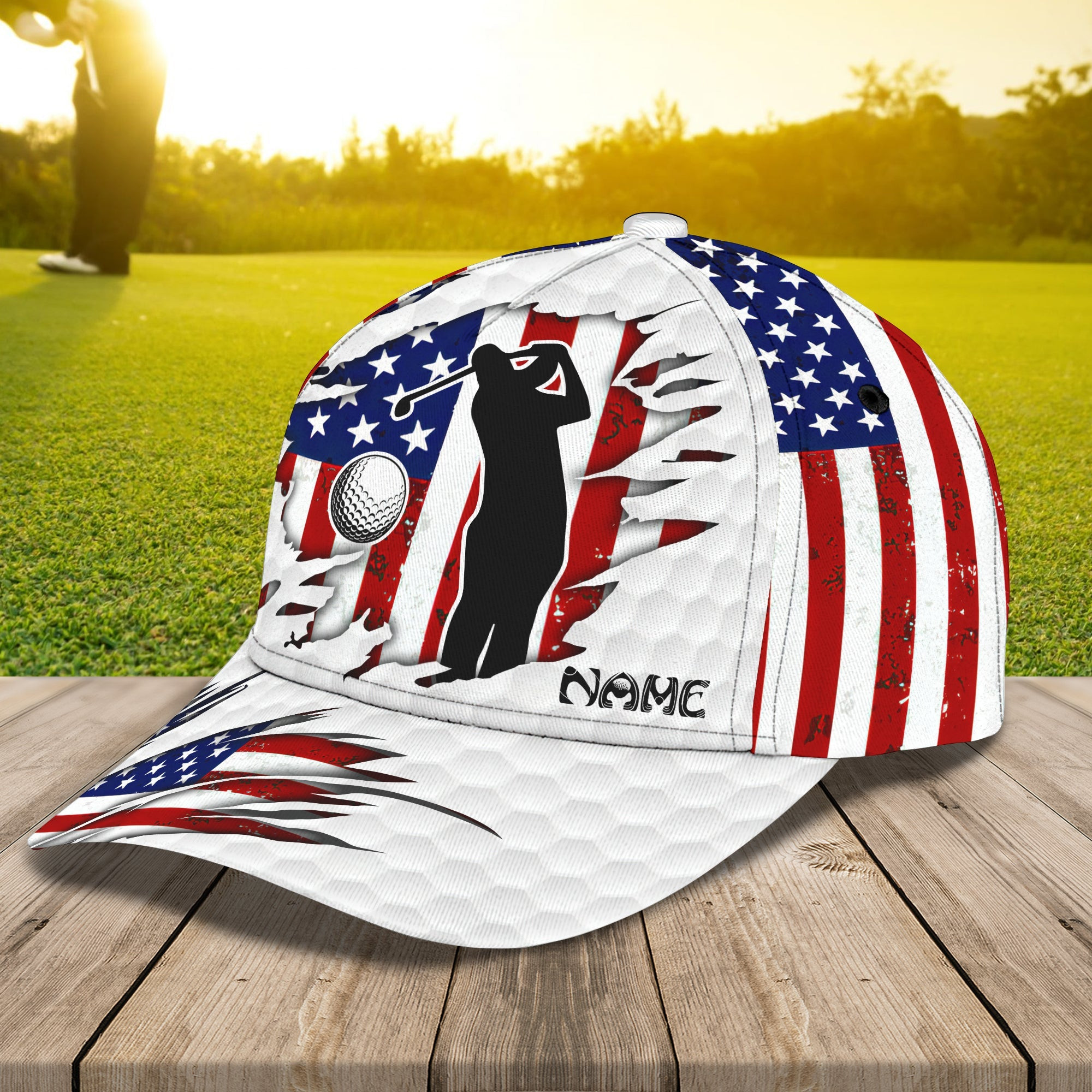 Custom Classic Cap - Personalized Golf Name Cap Trucker Hats Custom Hats Gifts For Men & Women