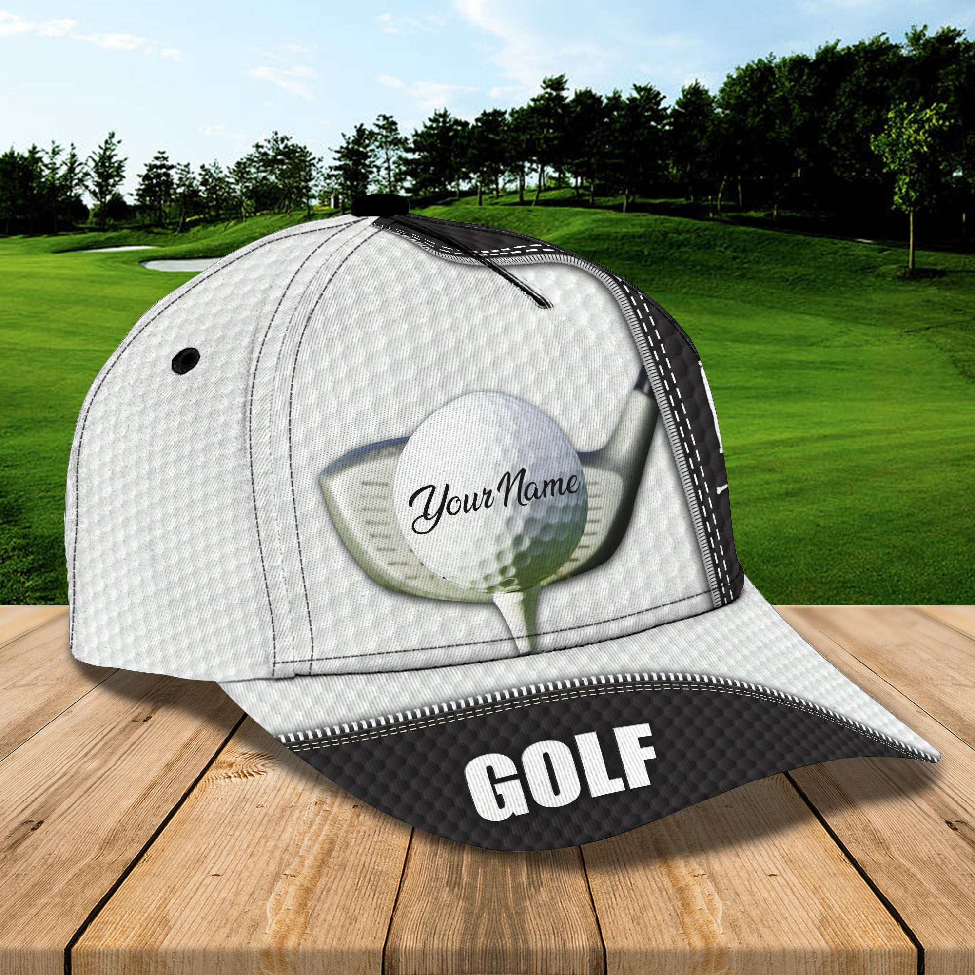 Custom Classic Cap - Personalized Golf Name Hat Trucker Hats Custom Hats Gifts For Men & Women