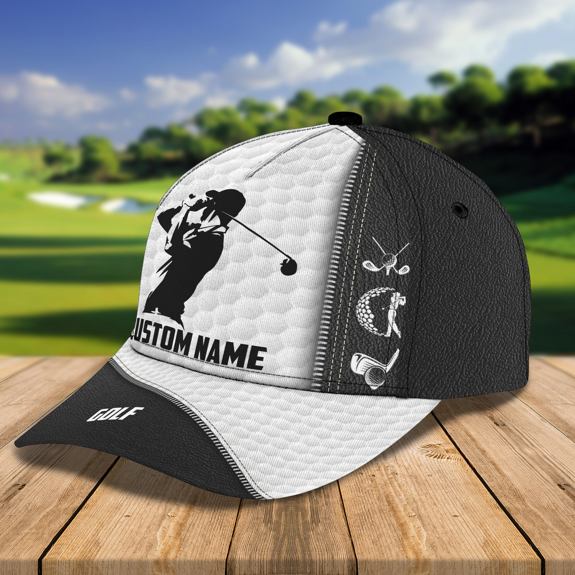 Custom Classic Cap - Personalized Golf Name Hat Trucker Hats Custom Hats Gifts For Men & Women