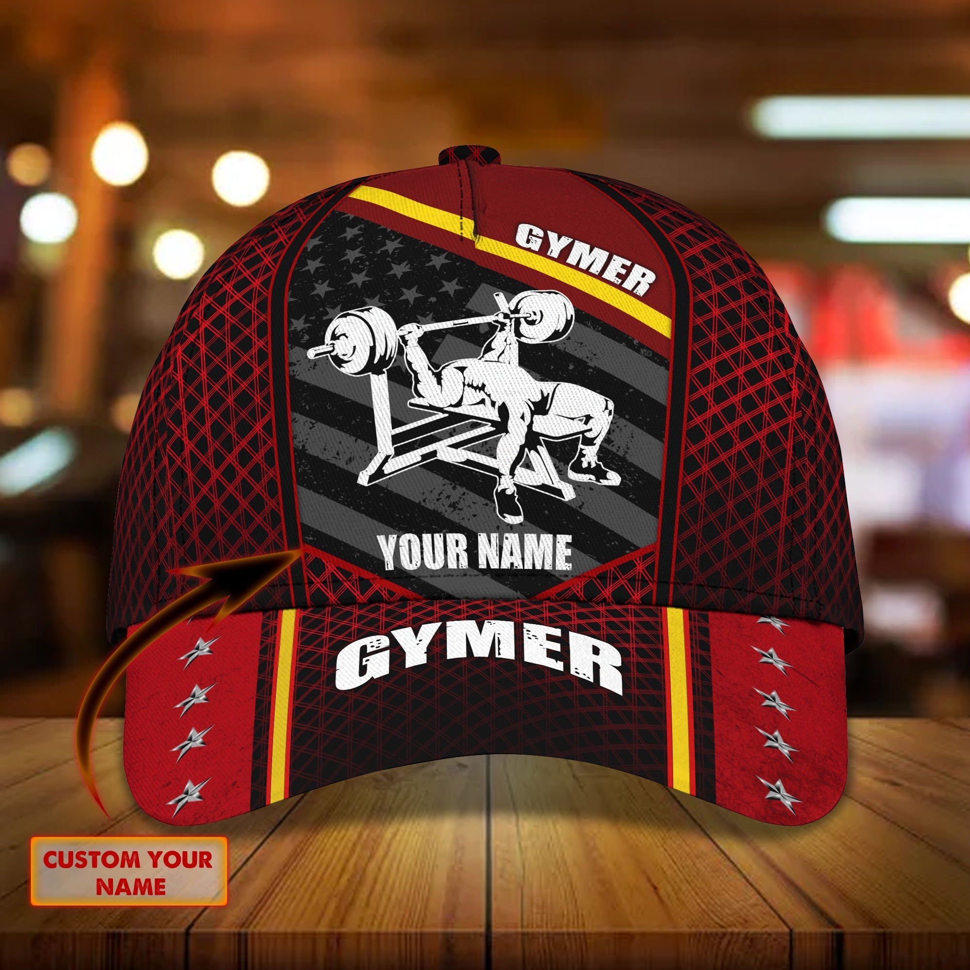 Custom Classic Cap - Personalized Gym Hat Trucker Hats Custom Hats Gifts For Men & Women