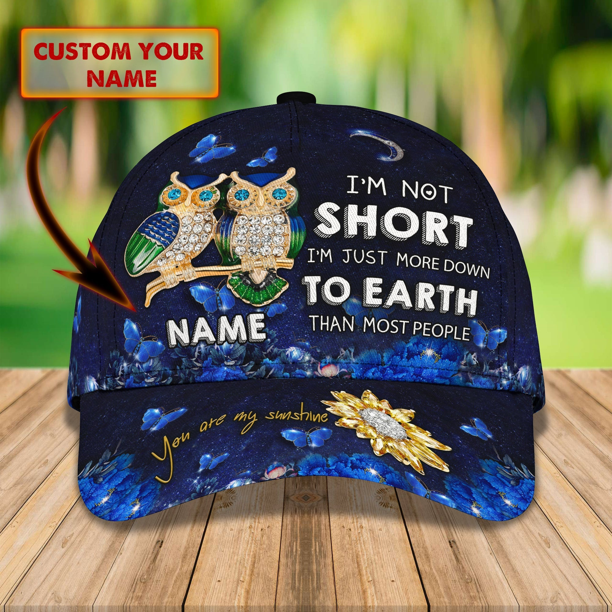 Custom Classic Cap - Personalized  Hat Trucker Hats Custom Hats Gifts For Men & Women