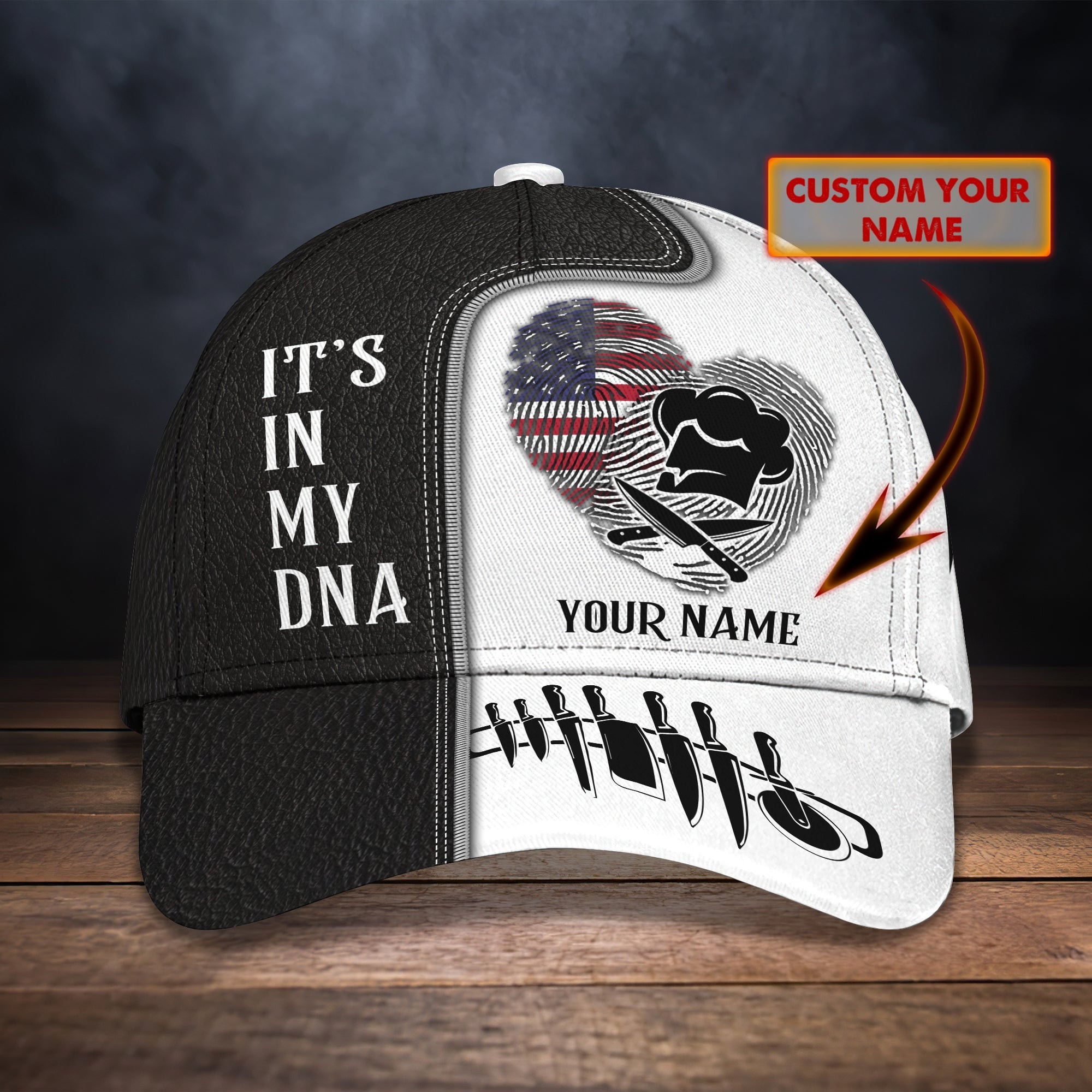 Custom Classic Cap - Personalized Hat For Chefs Trucker Hats Custom Hats Gifts For Men & Women