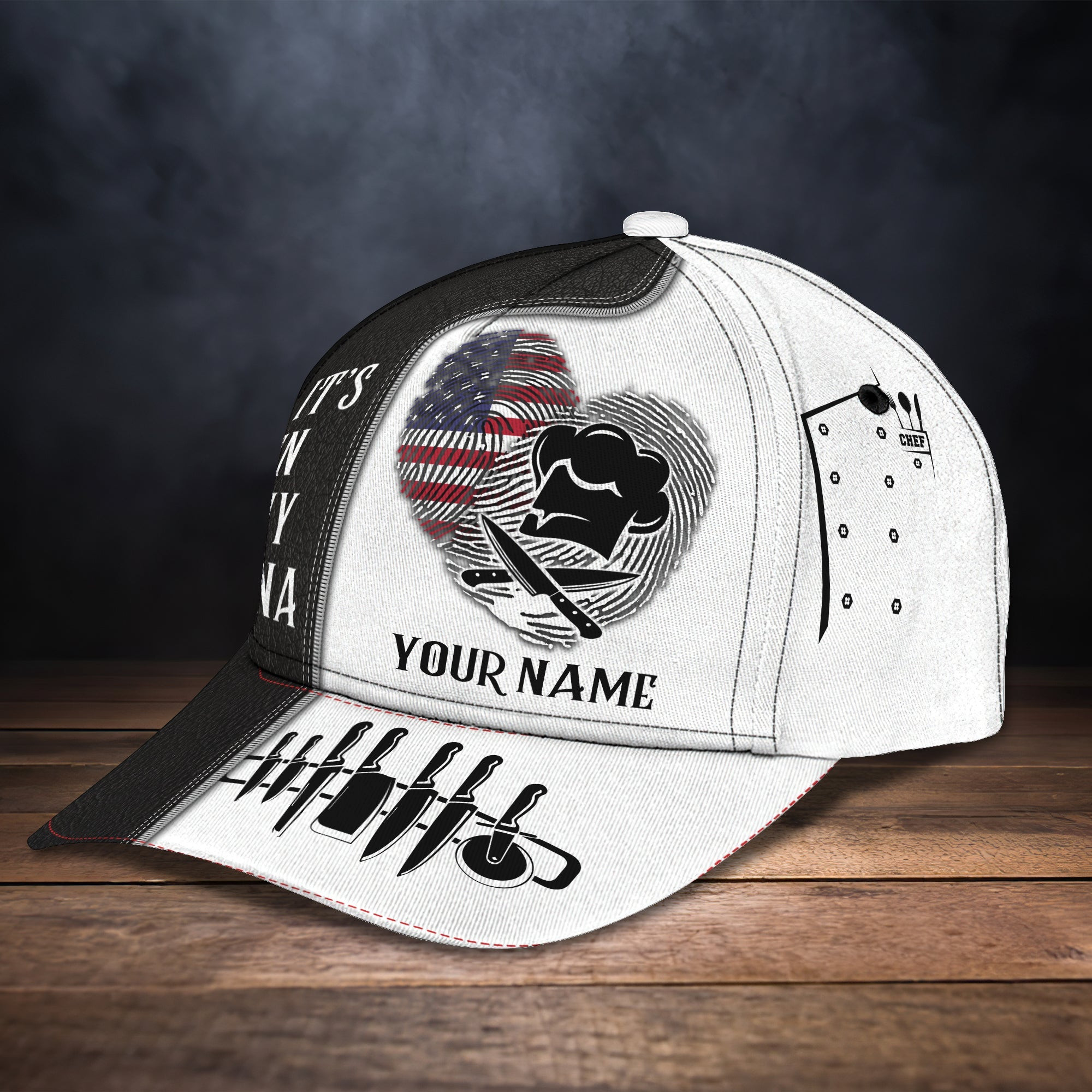 Custom Classic Cap - Personalized Hat For Chefs Trucker Hats Custom Hats Gifts For Men & Women