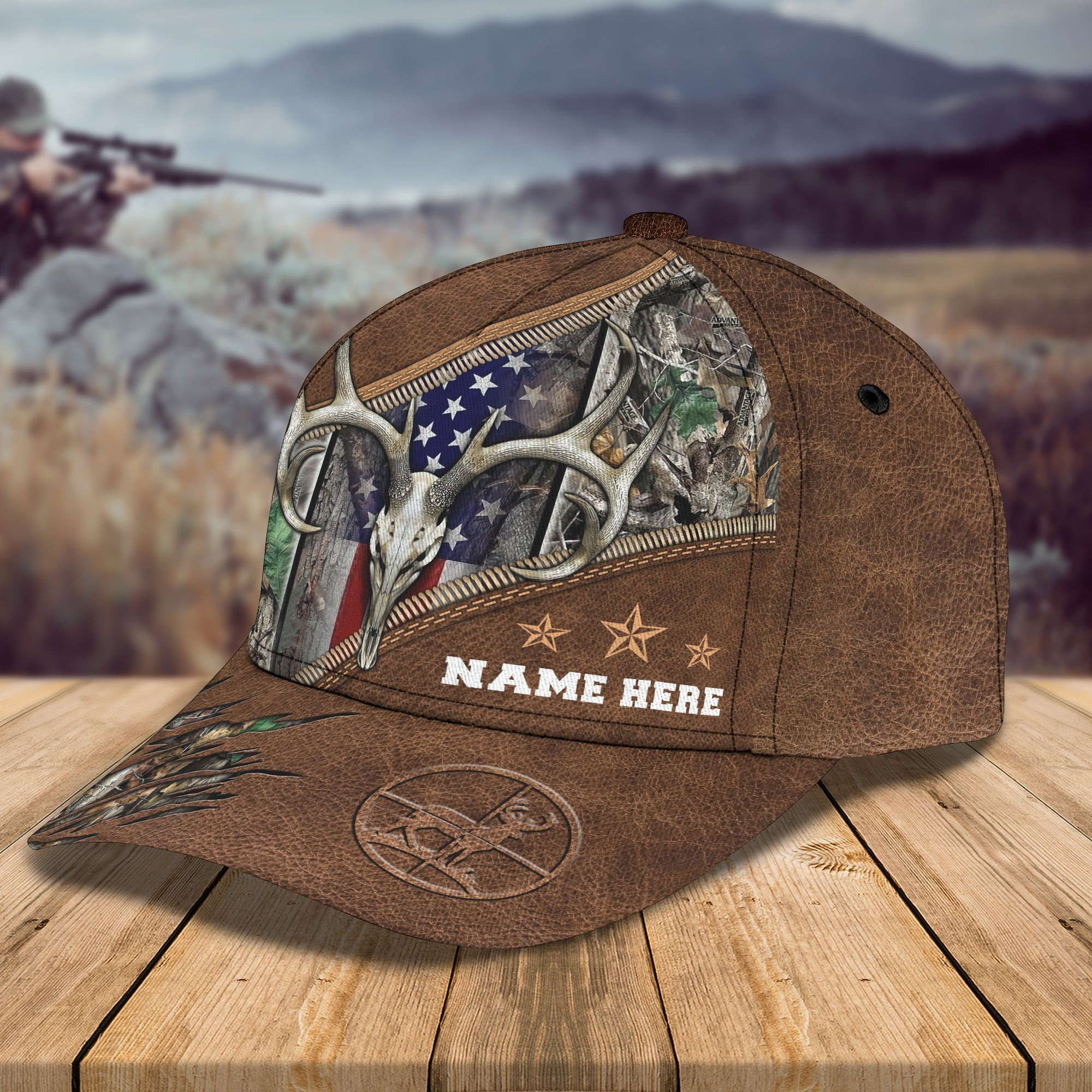 Custom Classic Cap - Personalized Hunting Cap Trucker Hats Custom Hats Gifts For Men & Women