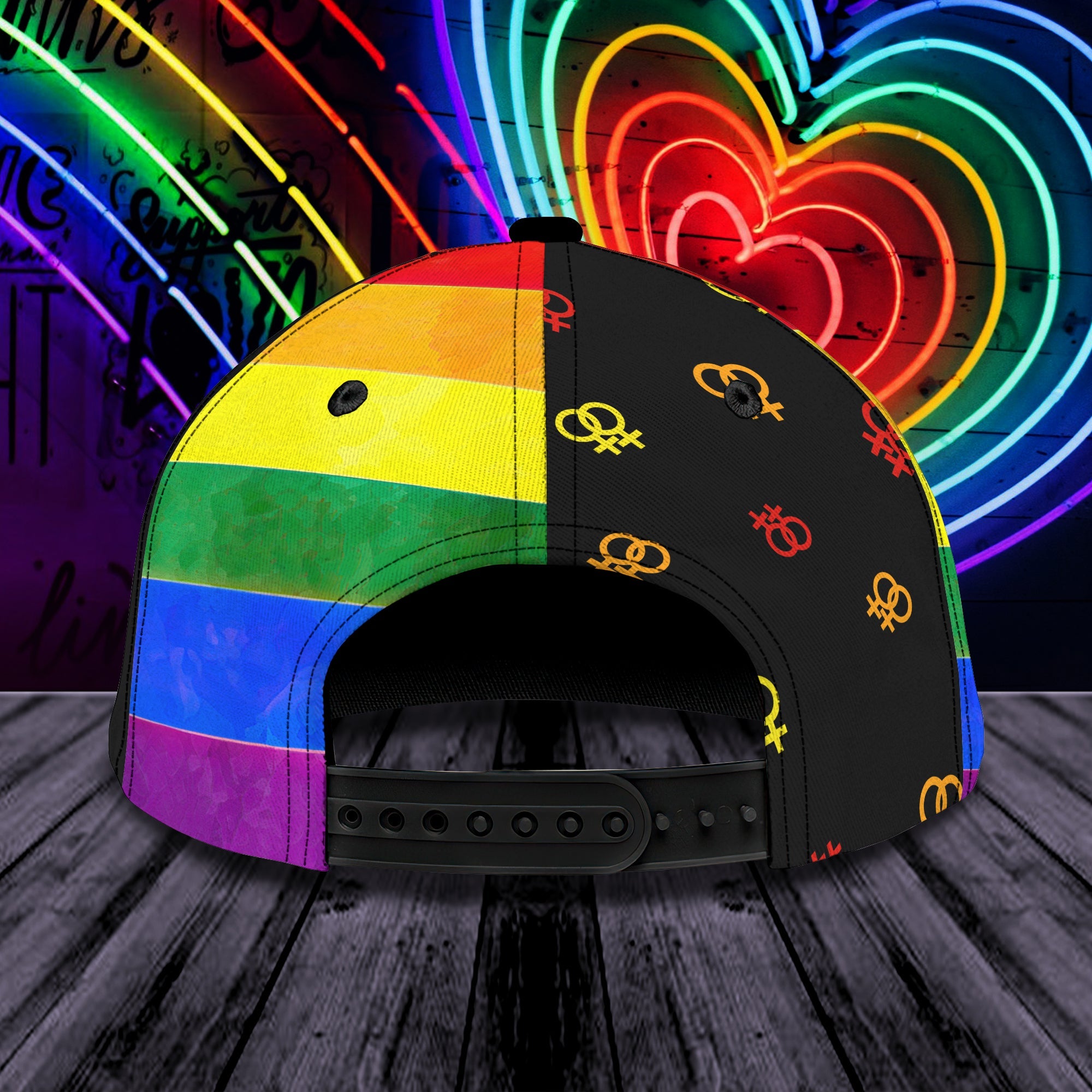 Custom Classic Cap - Personalized Lgbt Pride Hat Trucker Hats Custom Hats Gifts For Men & Women