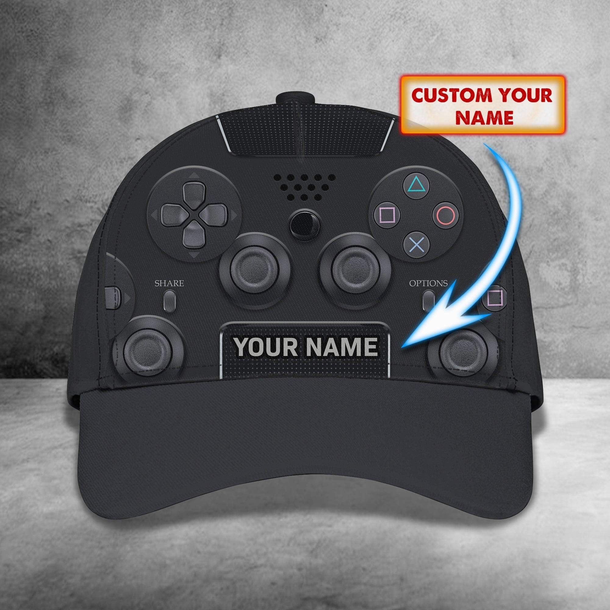 Custom Classic Cap - Personalized Name (Bhn) Trucker Hats Custom Hats Gifts For Men & Women