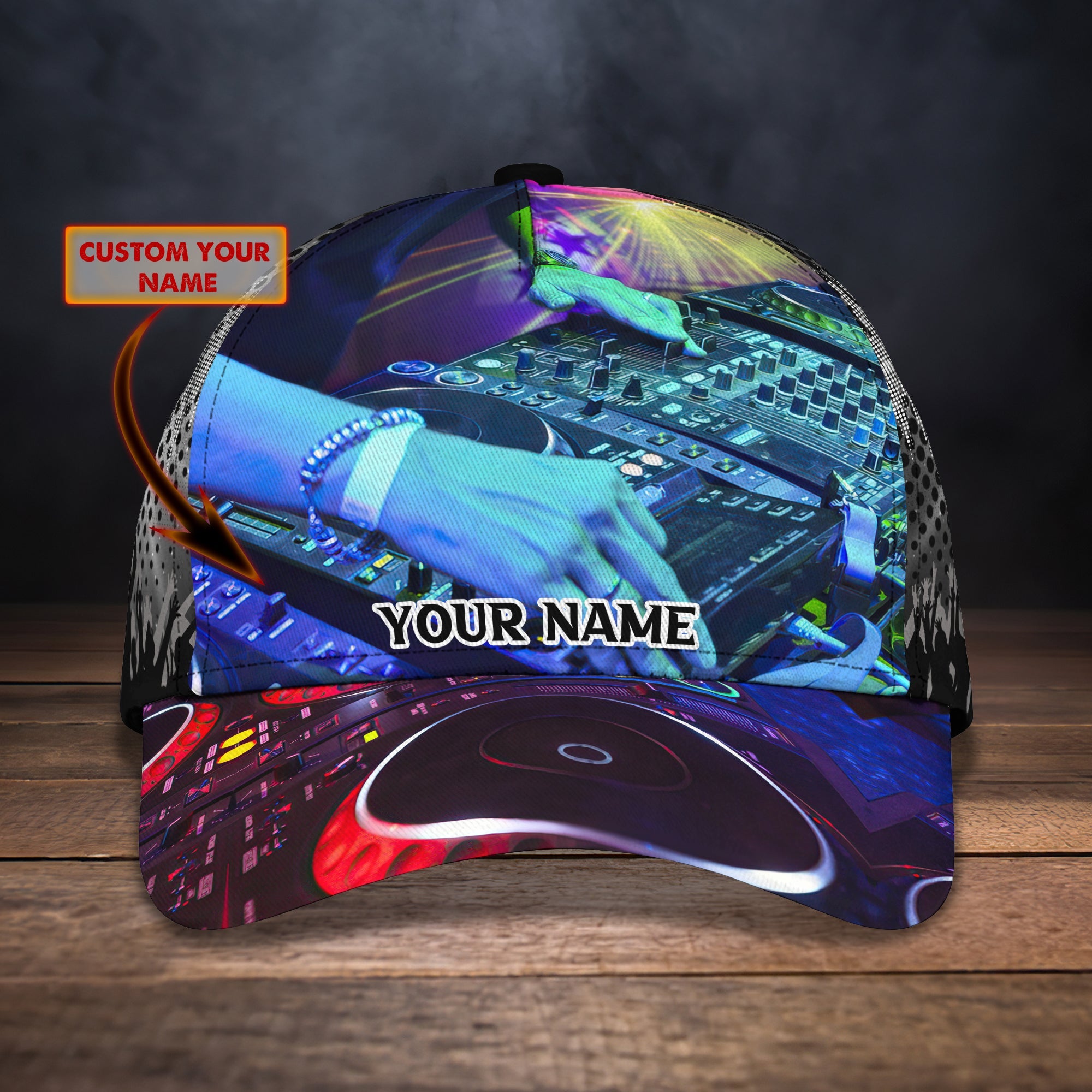 Custom Classic Cap - Personalized Name Trucker Hats Custom Hats Gifts For Men & Women