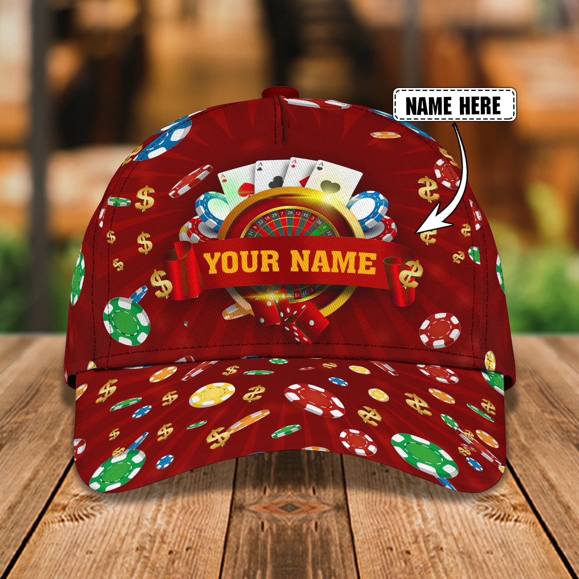 Custom Classic Cap - Personalized Name Trucker Hats Custom Hats Gifts For Men & Women
