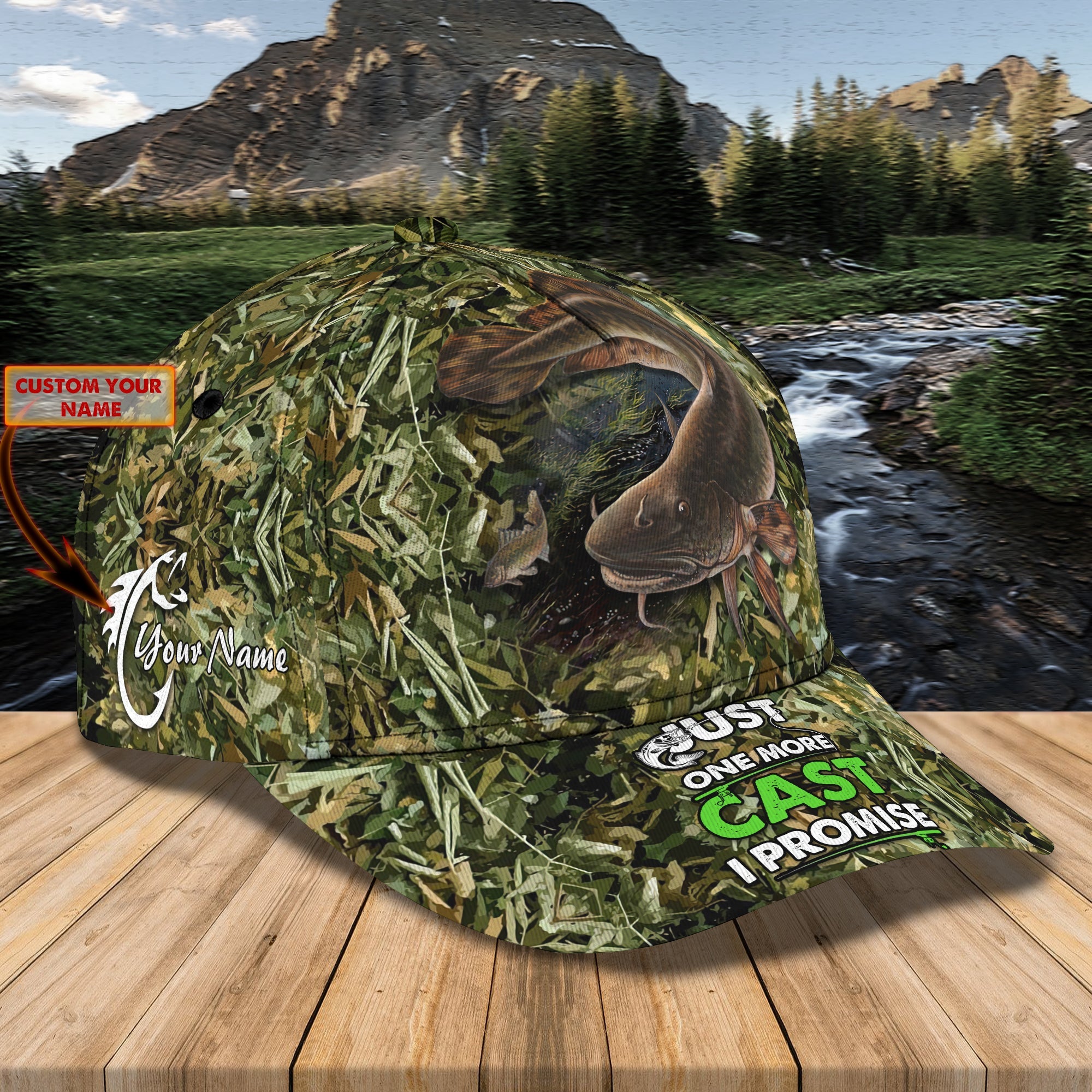 Custom Classic Cap - Personalized Name Trucker Hats Custom Hats Gifts For Men & Women
