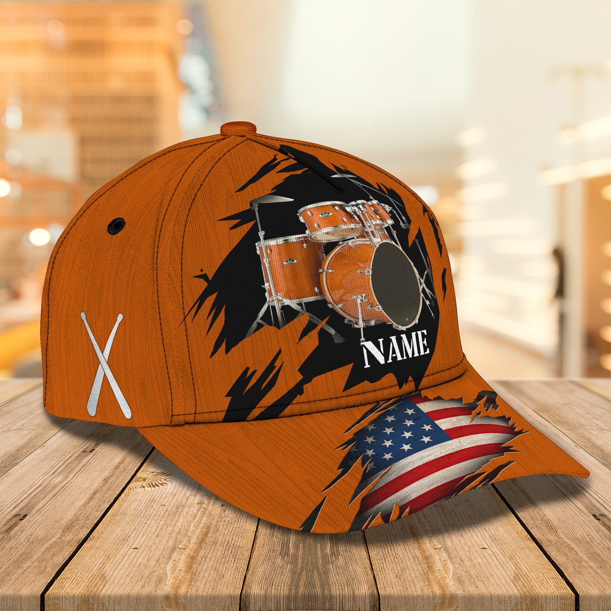 Custom Classic Cap - Personalized Name Trucker Hats Custom Hats Gifts For Men & Women