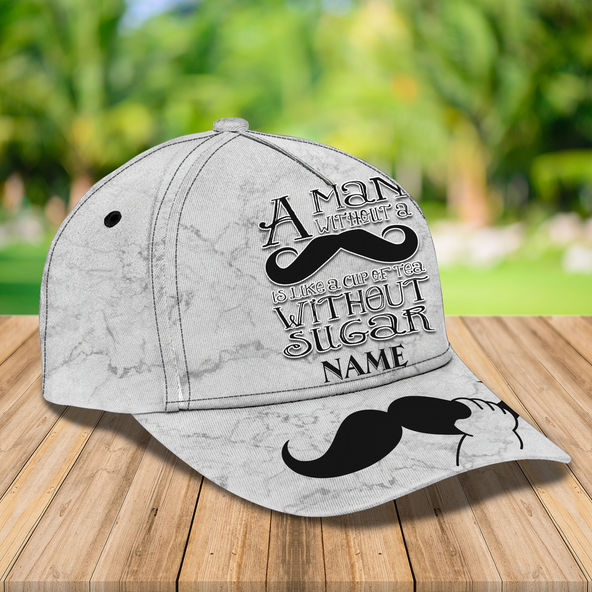 Custom Classic Cap - Personalized Name Trucker Hats Custom Hats Gifts For Men & Women