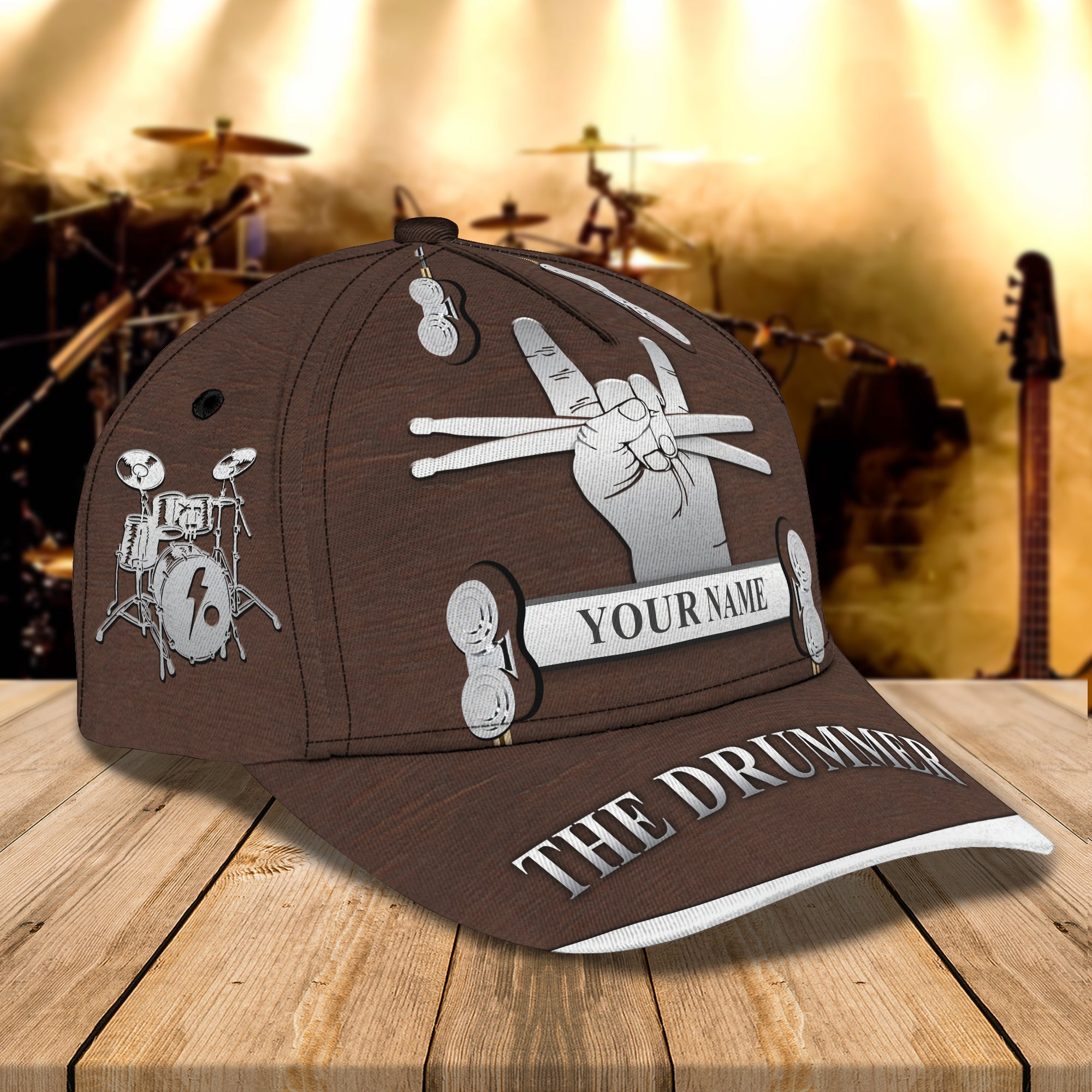 Custom Classic Cap - Personalized Name Trucker Hats Custom Hats Gifts For Men & Women