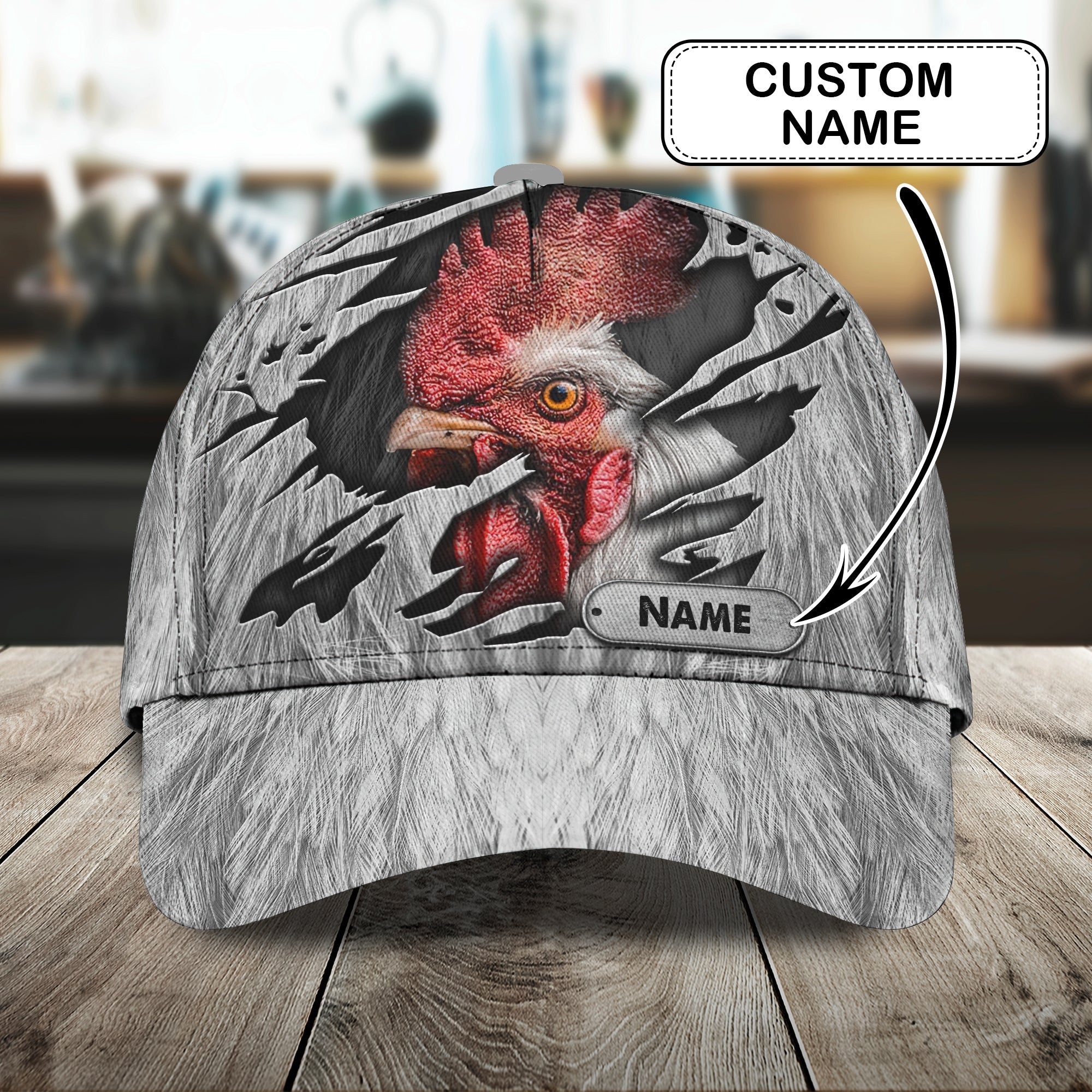 Custom Classic Cap - Personalized Name Trucker Hats Custom Hats Gifts For Men & Women