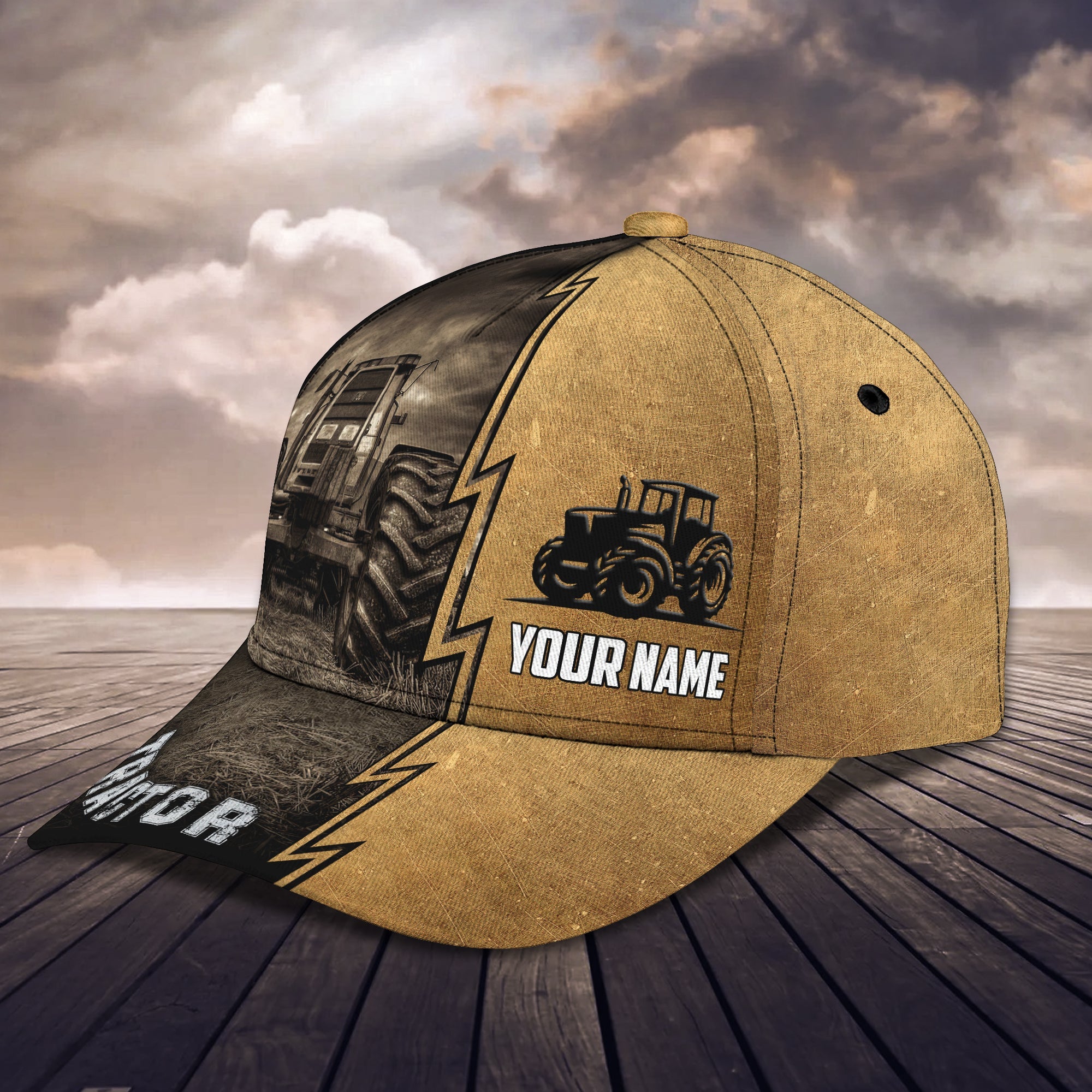 Custom Classic Cap - Personalized Name Trucker Hats Custom Hats Gifts For Men & Women